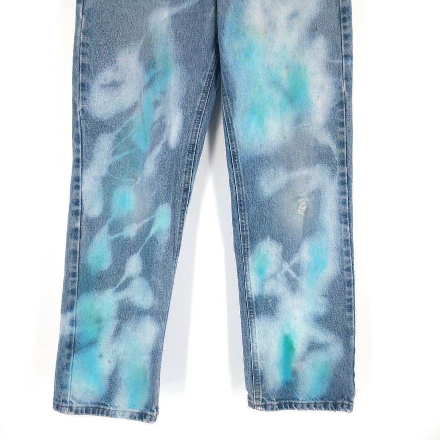 Carhartt × Vintage Vintage Carhartt Custom Hand Painted Bleached Work Denim Size US 33 - 3 Thumbnail