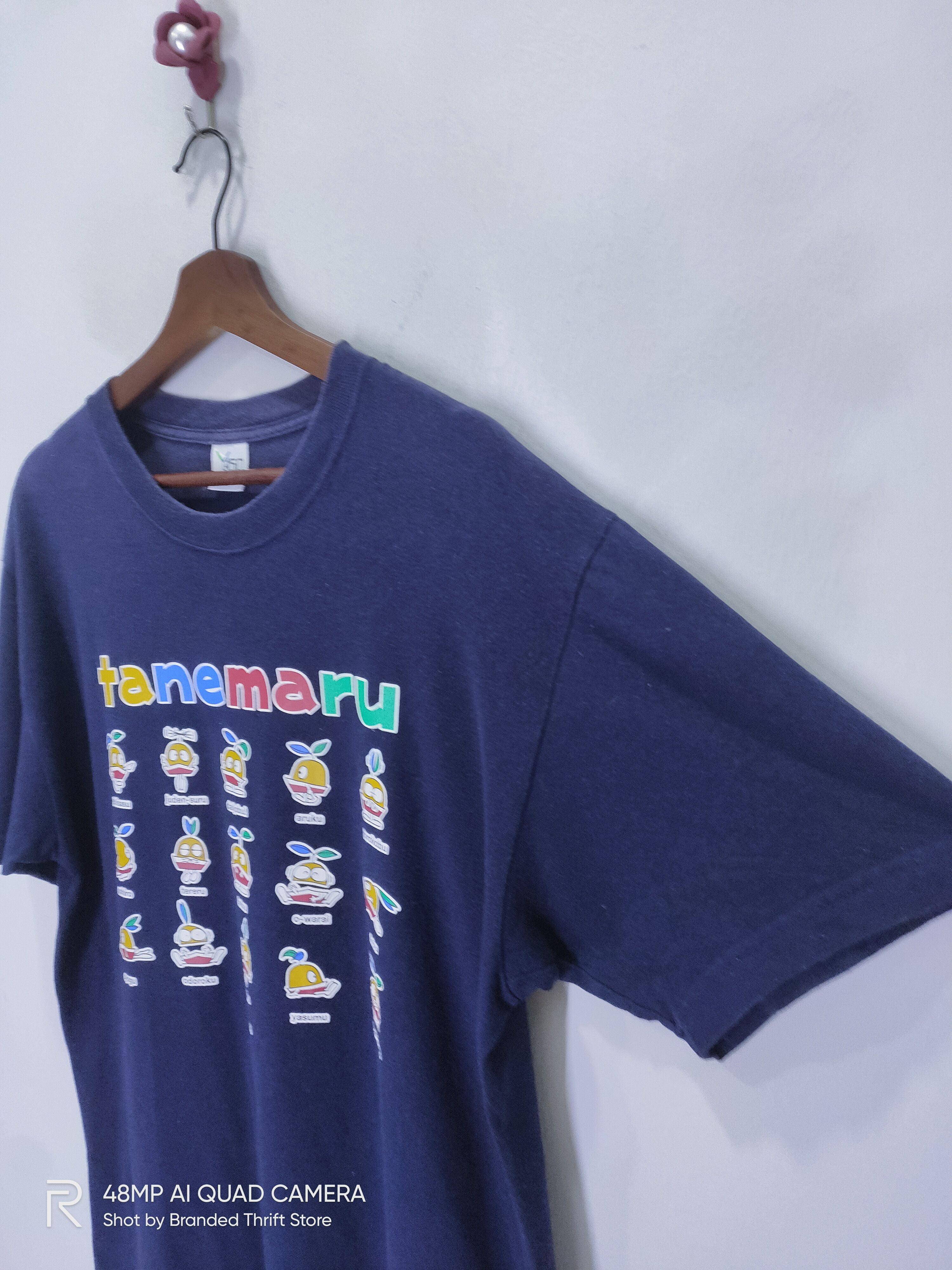 Vintage Vintage Y150 TANEMARU 2009 Japanese Anime Cartoon Comic Tee Size US L / EU 52-54 / 3 - 8 Thumbnail