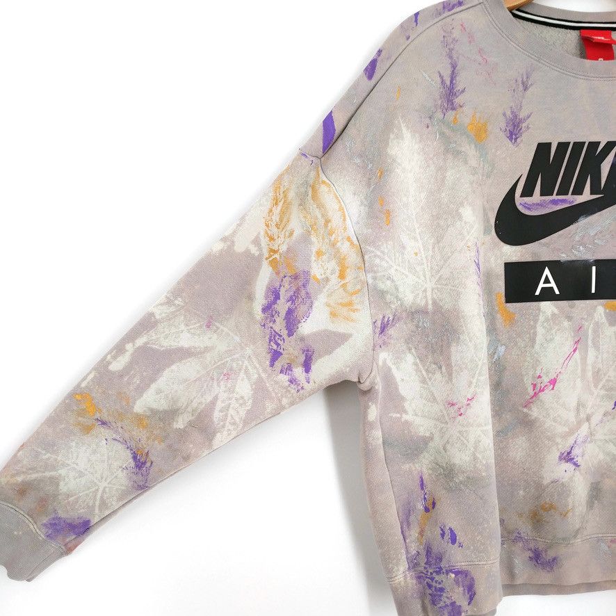 Nike Nike Air Custom Painted Hand Bleached Fleece Sweatshirt Size US M / EU 48-50 / 2 - 3 Thumbnail