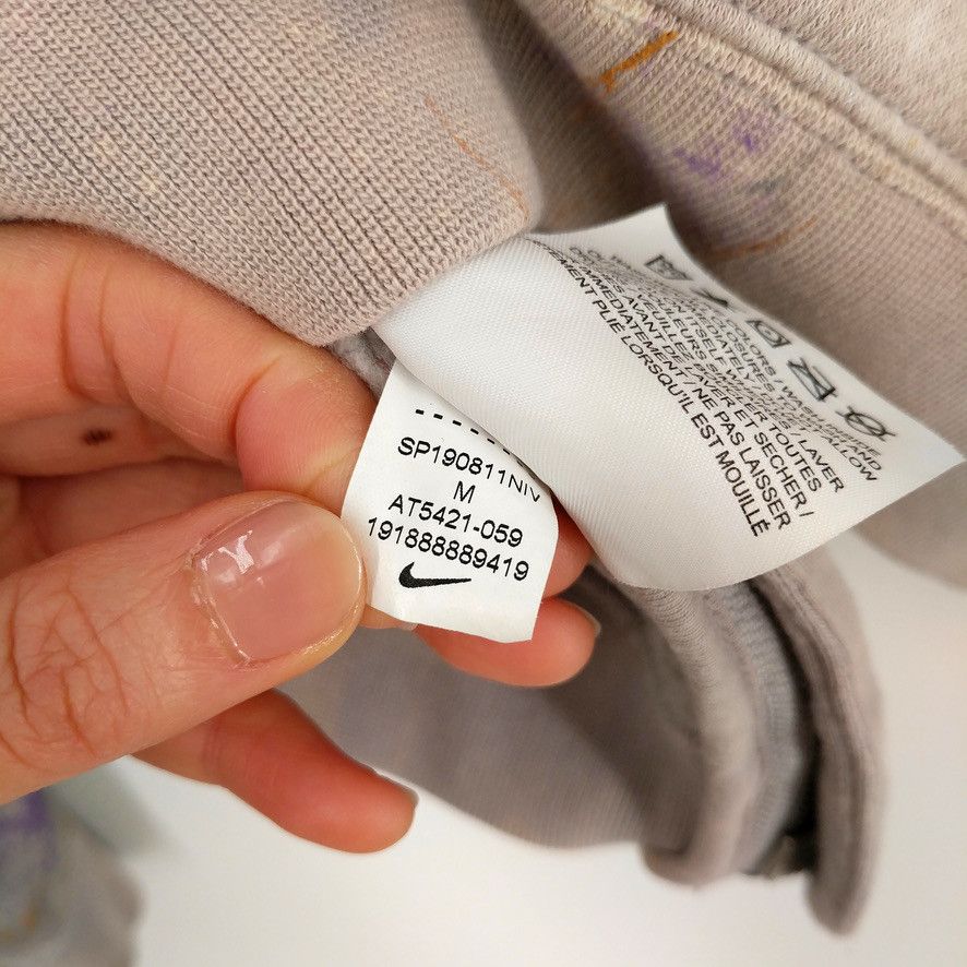 Nike Nike Air Custom Painted Hand Bleached Fleece Sweatshirt Size US M / EU 48-50 / 2 - 10 Thumbnail