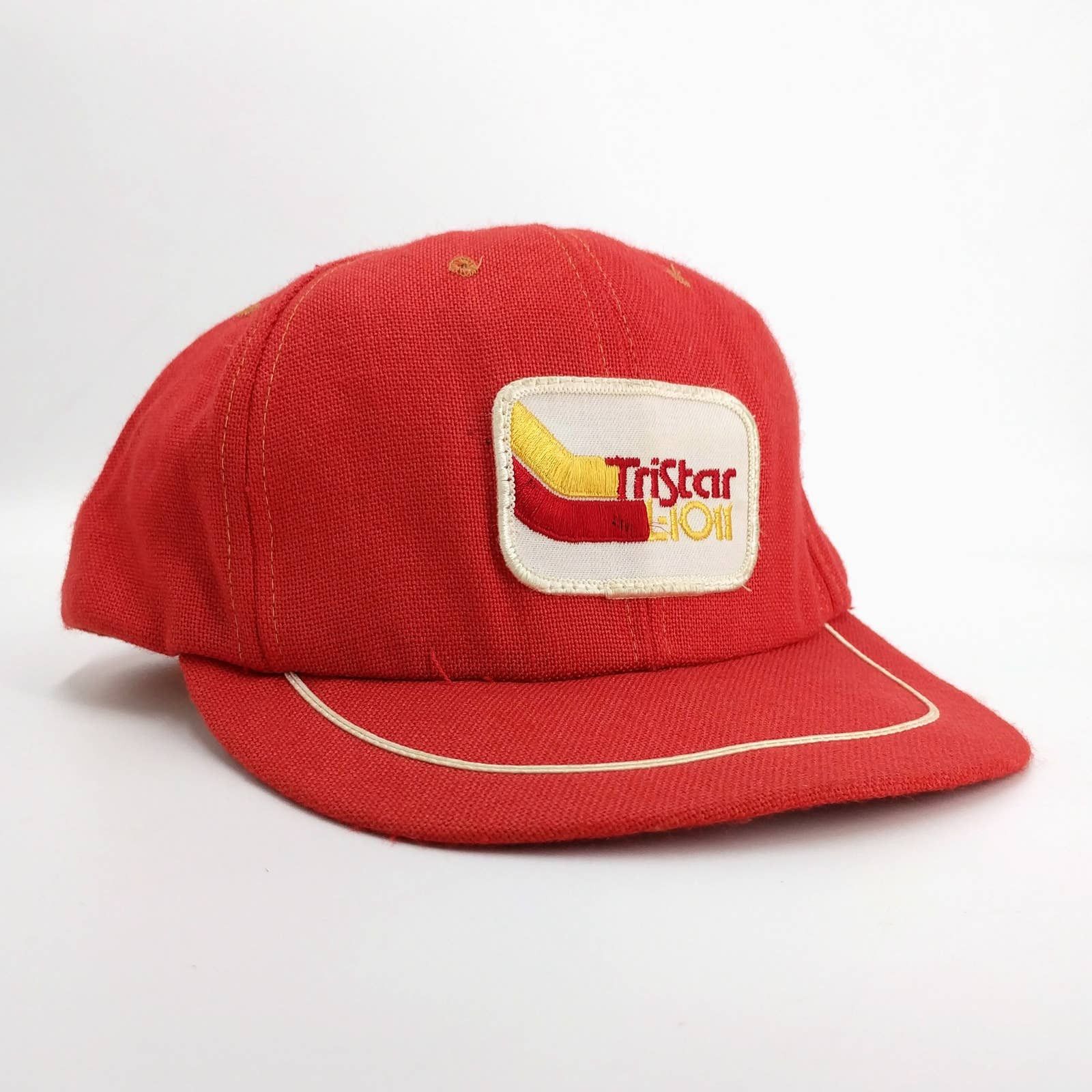 Vintage Vintage TriStar L-1011 Snapback Trucker Hat Patch 70s USA L Size ONE SIZE - 1 Thumbnail