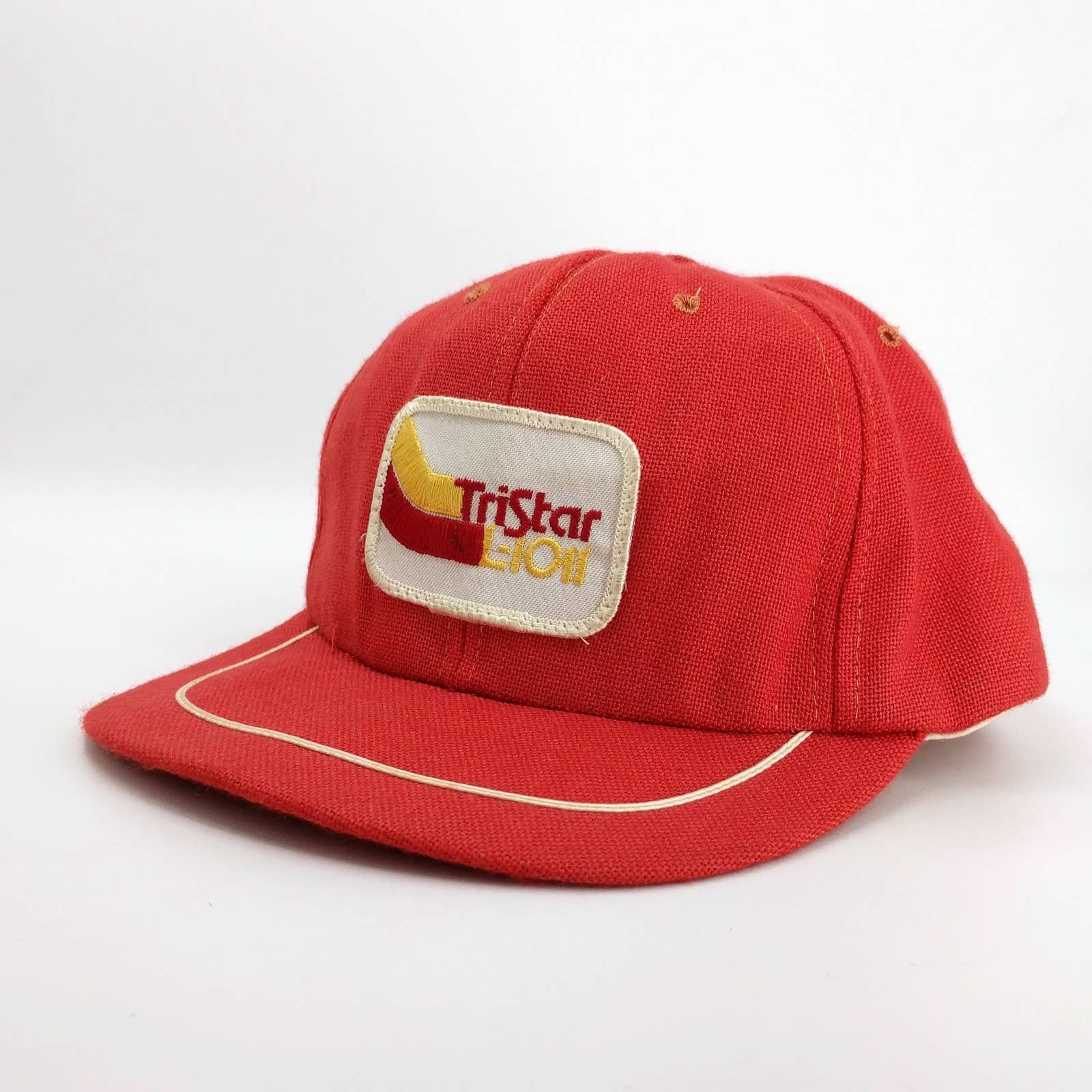 Vintage Vintage TriStar L-1011 Snapback Trucker Hat Patch 70s USA L Size ONE SIZE - 3 Thumbnail