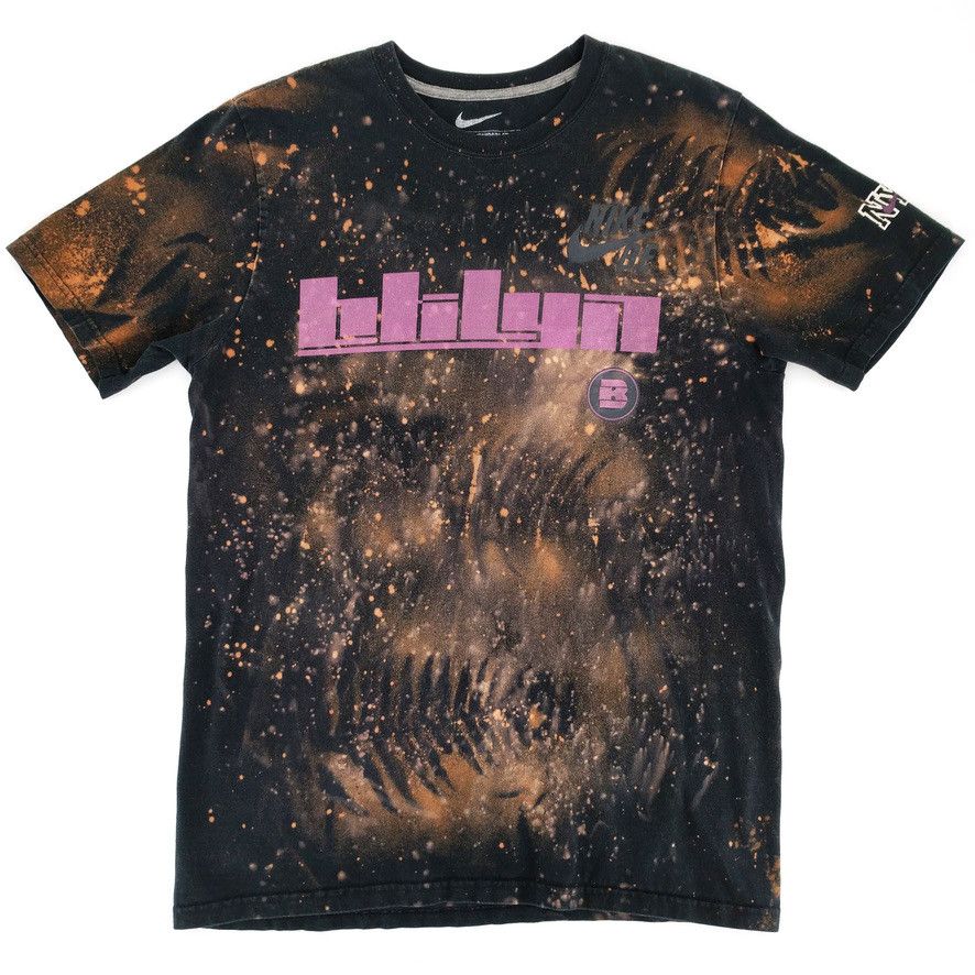 Nike Nike BKLYN Brooklyn NYC Custom Dyed Graphic Tee T-Shirt Size US M / EU 48-50 / 2 - 1 Thumbnail