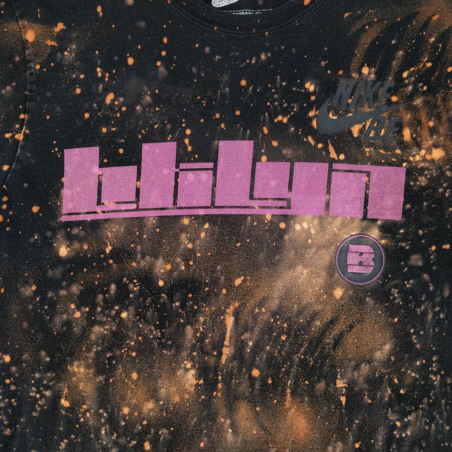 Nike Nike BKLYN Brooklyn NYC Custom Dyed Graphic Tee T-Shirt Size US M / EU 48-50 / 2 - 2 Thumbnail