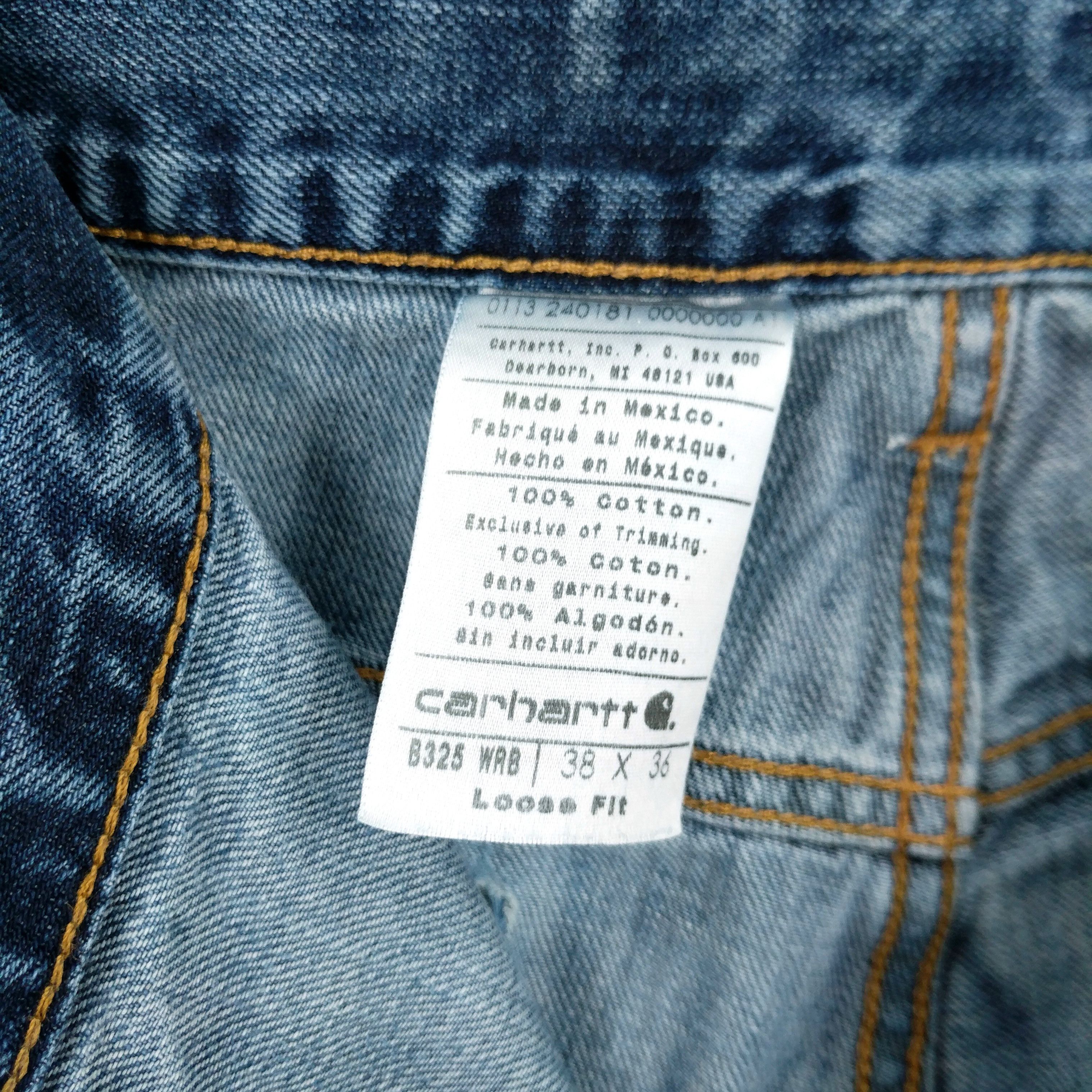 Carhartt Carhartt Custom Bleached Distressed Painter Denim Jeans 38 Size US 38 / EU 54 - 8 Thumbnail