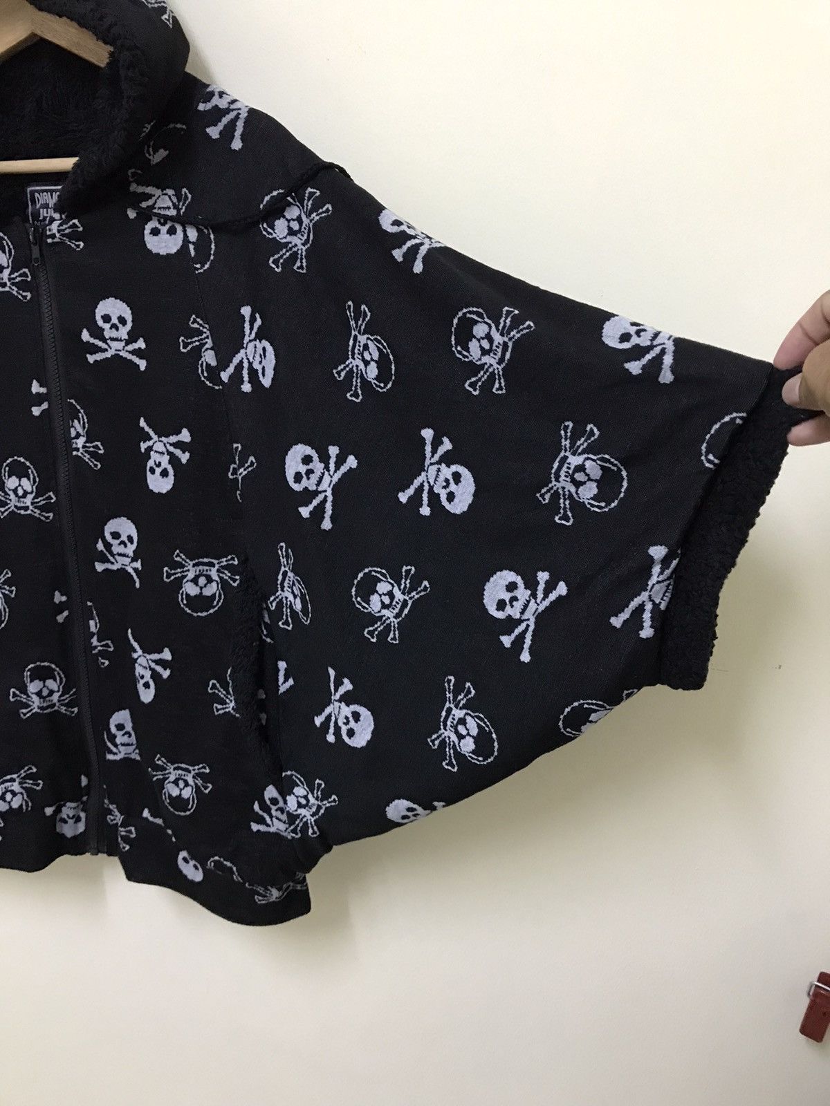 Seditionaries × Vintage Vintage Skulls Fleece Hoodie Full Print Size US M / EU 48-50 / 2 - 6 Thumbnail