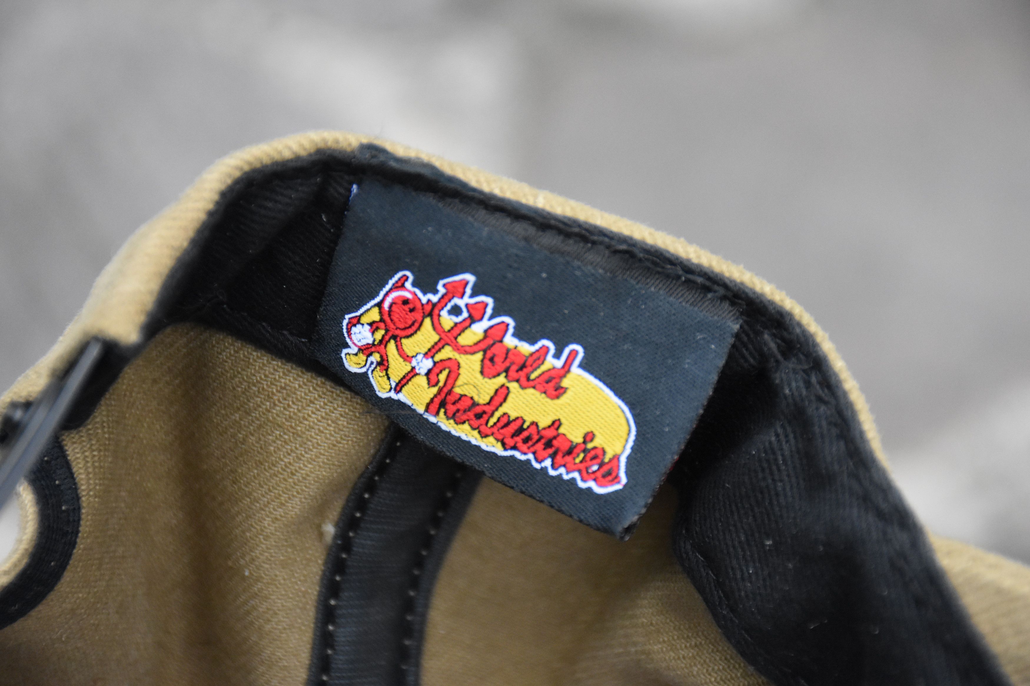 Hook-Ups Vintage World Industries Cap skate devil patch Size ONE SIZE - 5 Thumbnail
