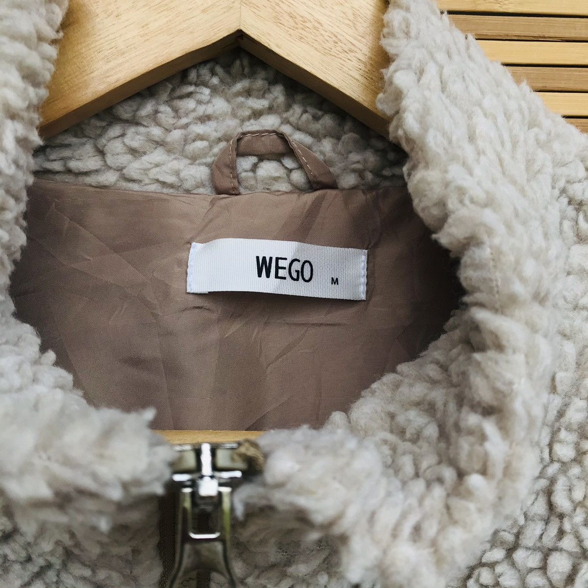 Japanese Brand Nice💥Wego Fleece X Pile lemaire sleeve medium size Size US M / EU 48-50 / 2 - 7 Thumbnail