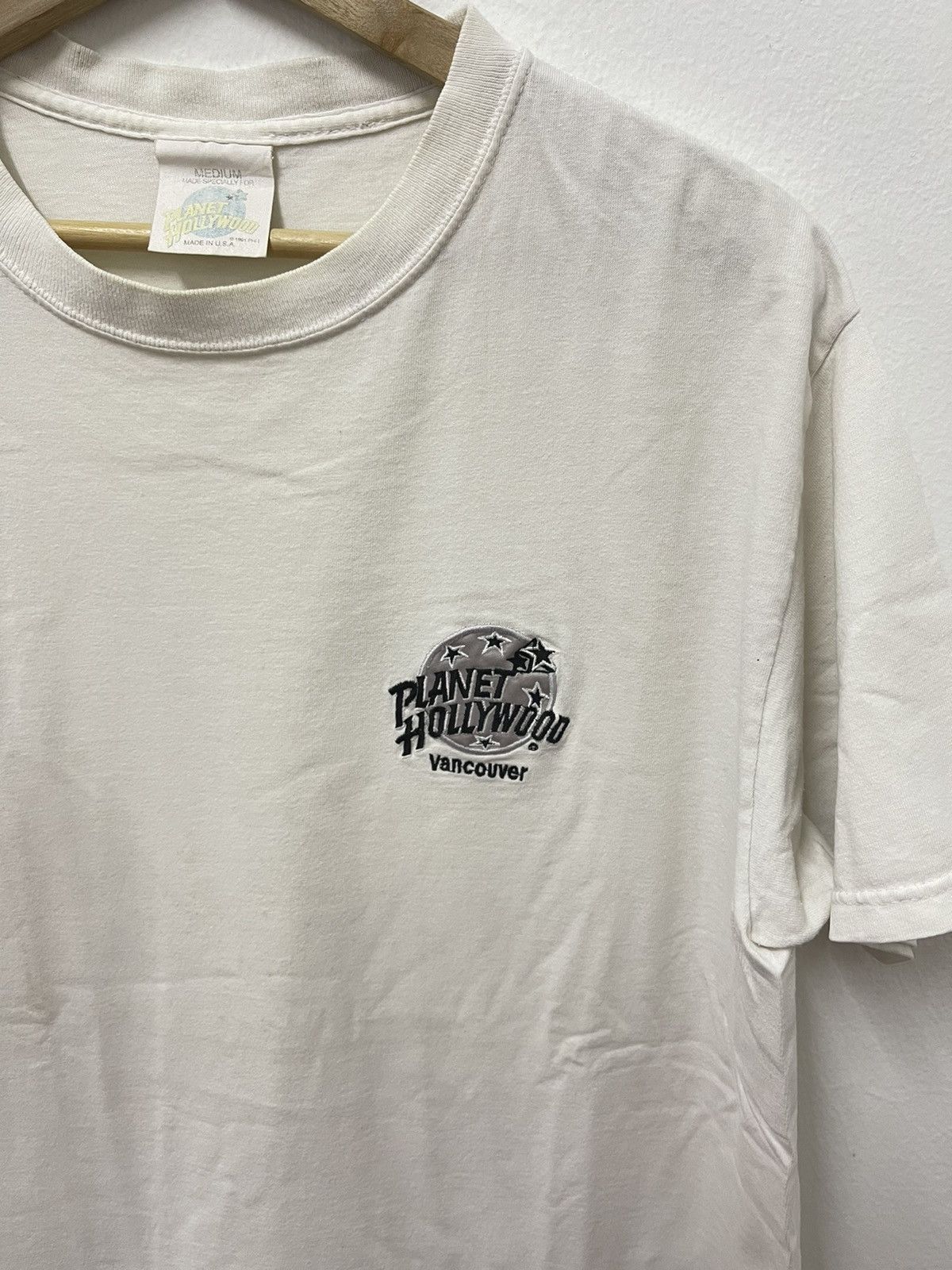 Planet Hollywood × Vintage Vintage Planet Hollywood Mini Logo Tshirt Size US M / EU 48-50 / 2 - 2 Thumbnail