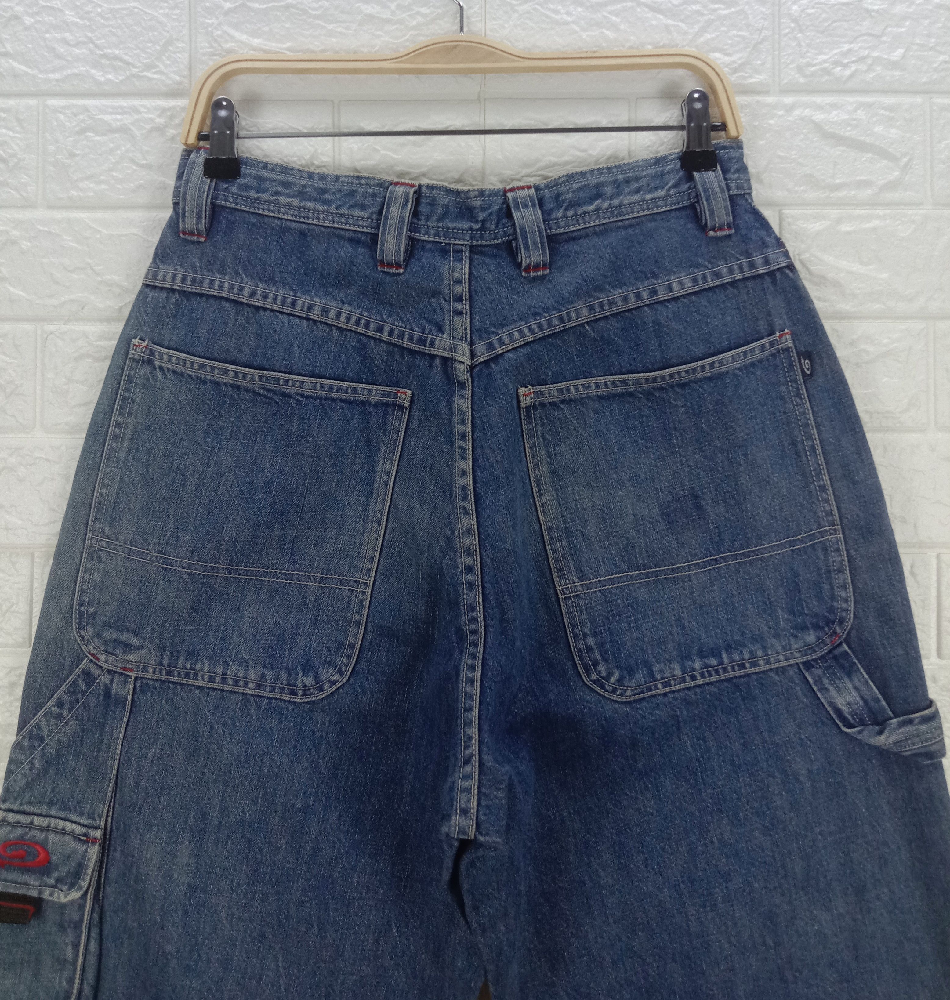 Japanese Brand Vintage Piko Hawaiian Multi Pocket Cargo Baggy Jeans Size US 30 / EU 46 - 6 Thumbnail