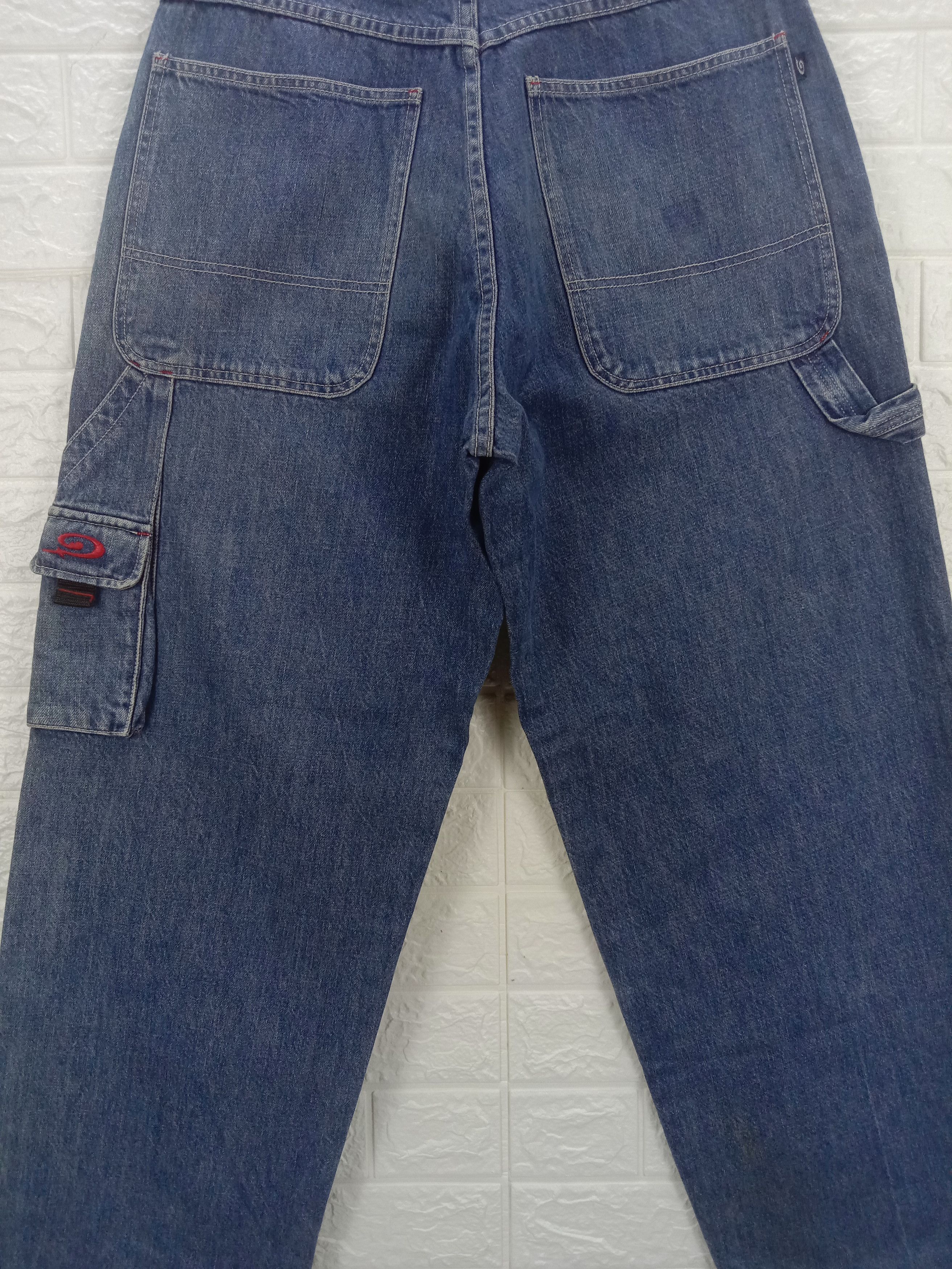 Japanese Brand Vintage Piko Hawaiian Multi Pocket Cargo Baggy Jeans Size US 30 / EU 46 - 7 Thumbnail