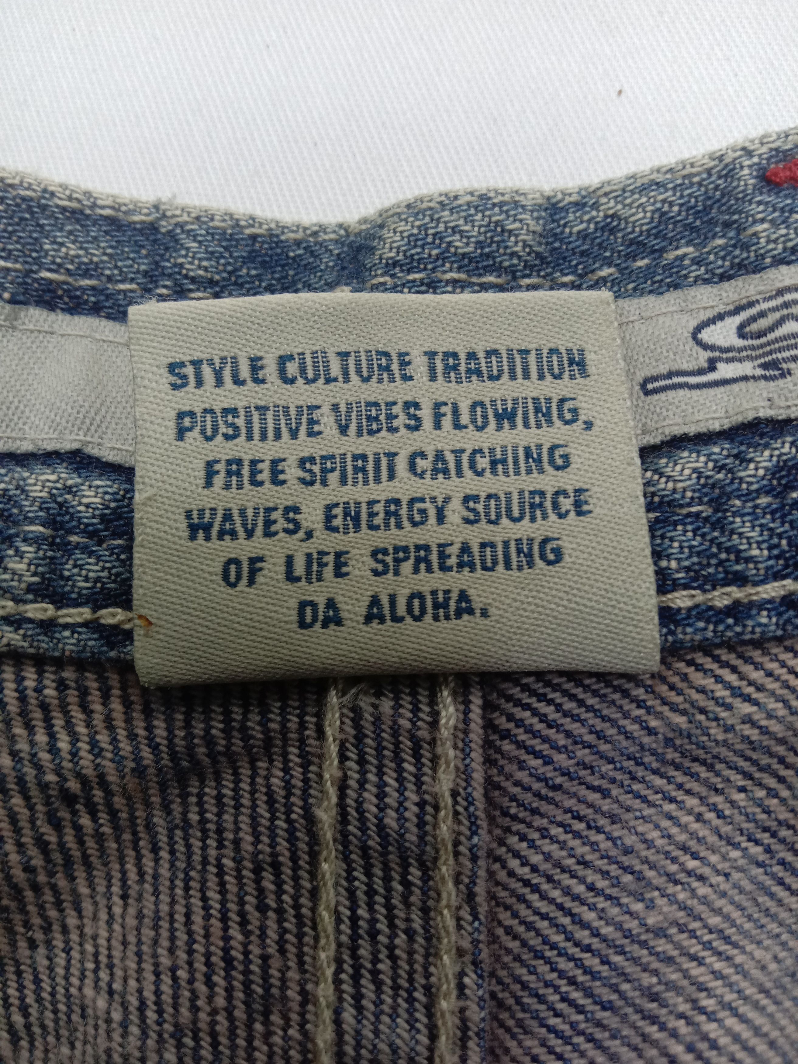 Japanese Brand Vintage Piko Hawaiian Multi Pocket Cargo Baggy Jeans Size US 30 / EU 46 - 16 Thumbnail