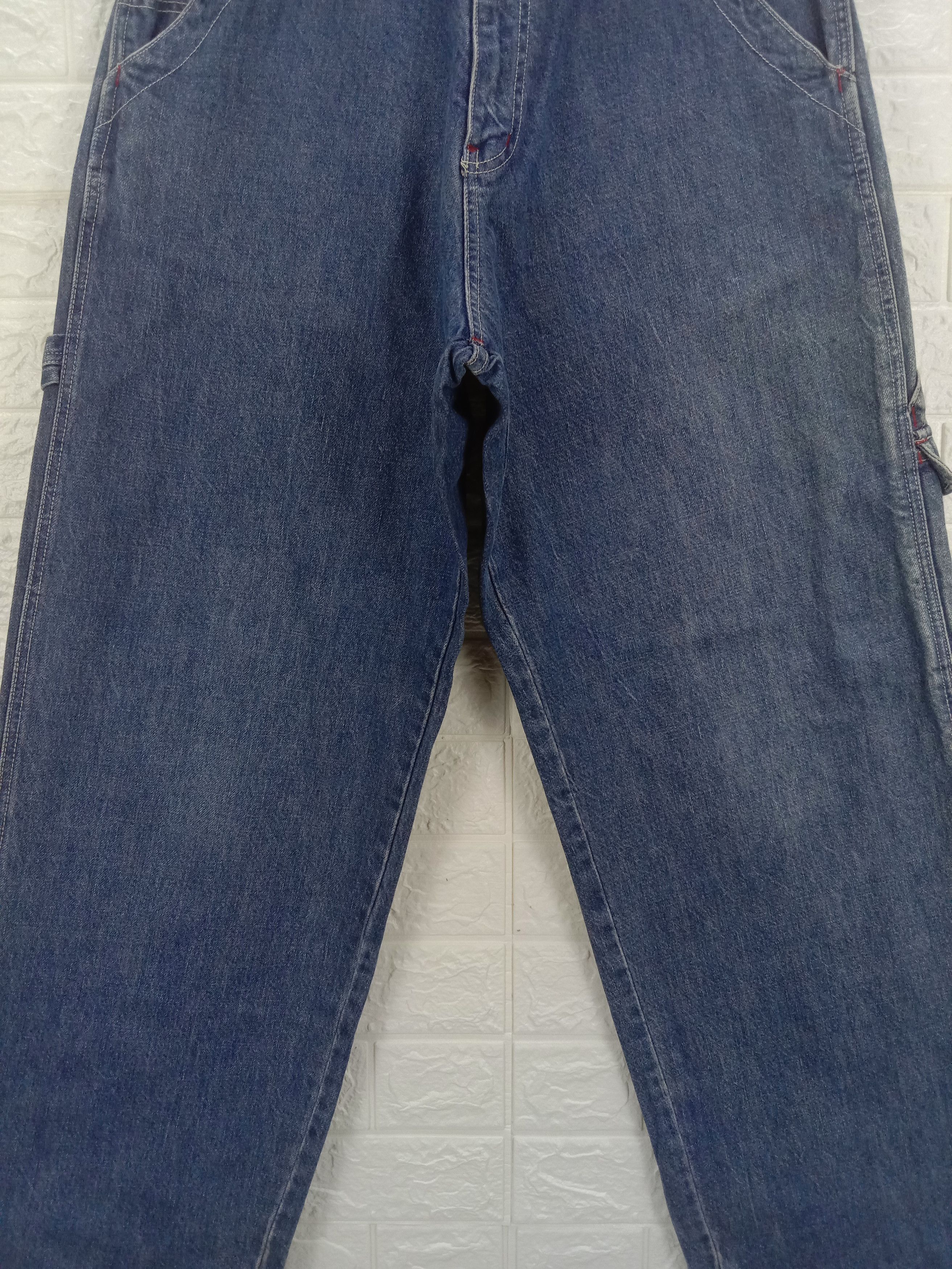 Japanese Brand Vintage Piko Hawaiian Multi Pocket Cargo Baggy Jeans Size US 30 / EU 46 - 3 Thumbnail