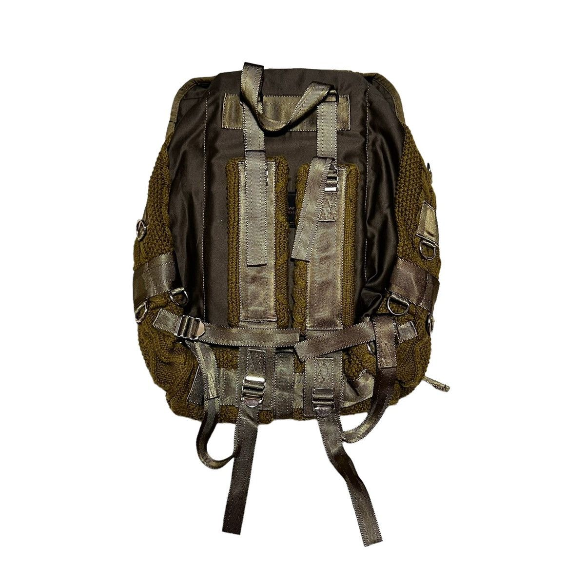 Jun Takahashi UNDERCOVER 2004AW BUT BEAUTIFUL MODULAR KNIT BACKPACK Size ONE SIZE - 7 Thumbnail