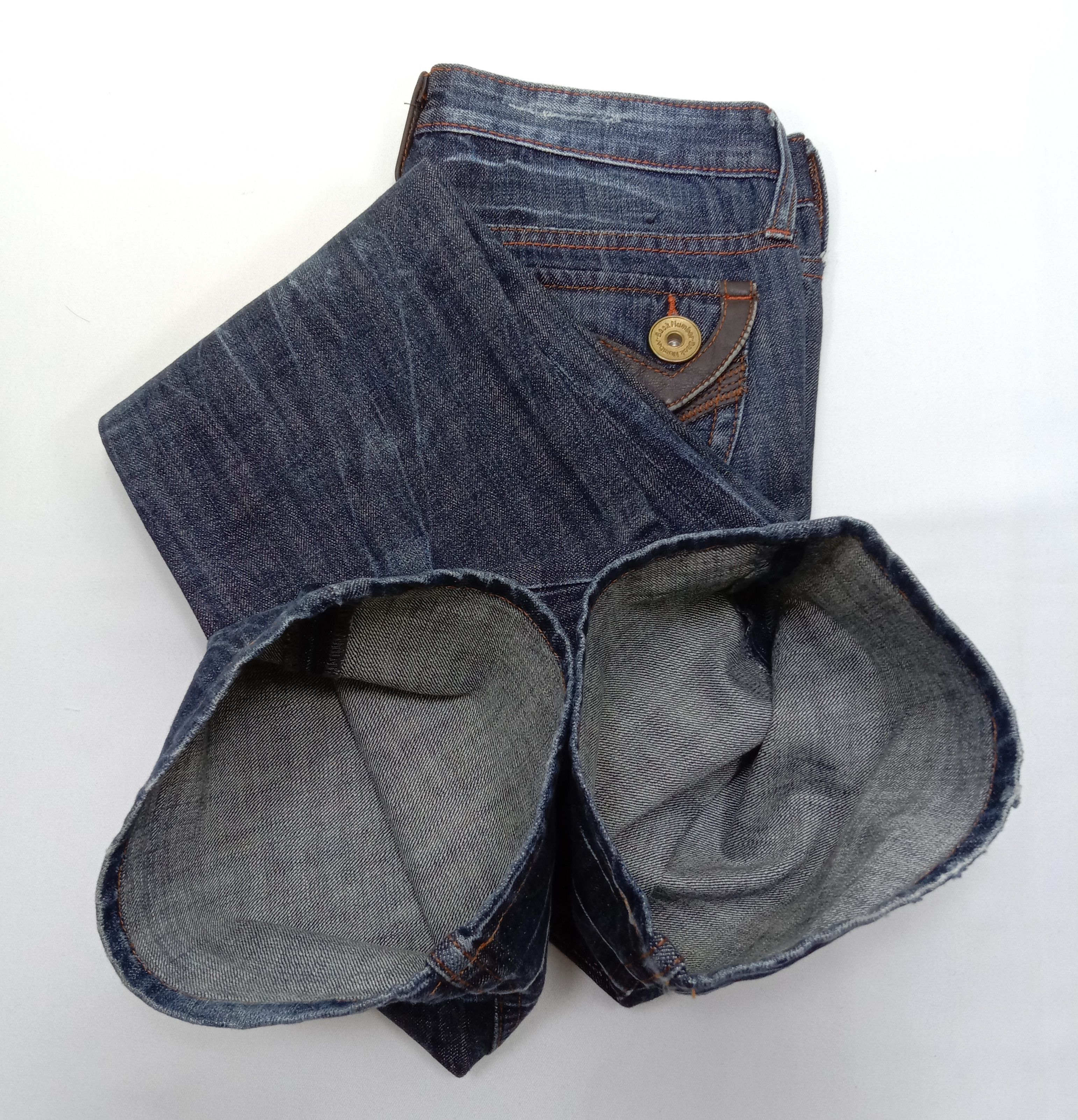 Japanese Brand Vintage Japanese Back Number Bell Bottom Flare Jeans Size 30" / US 8 / IT 44 - 15 Thumbnail