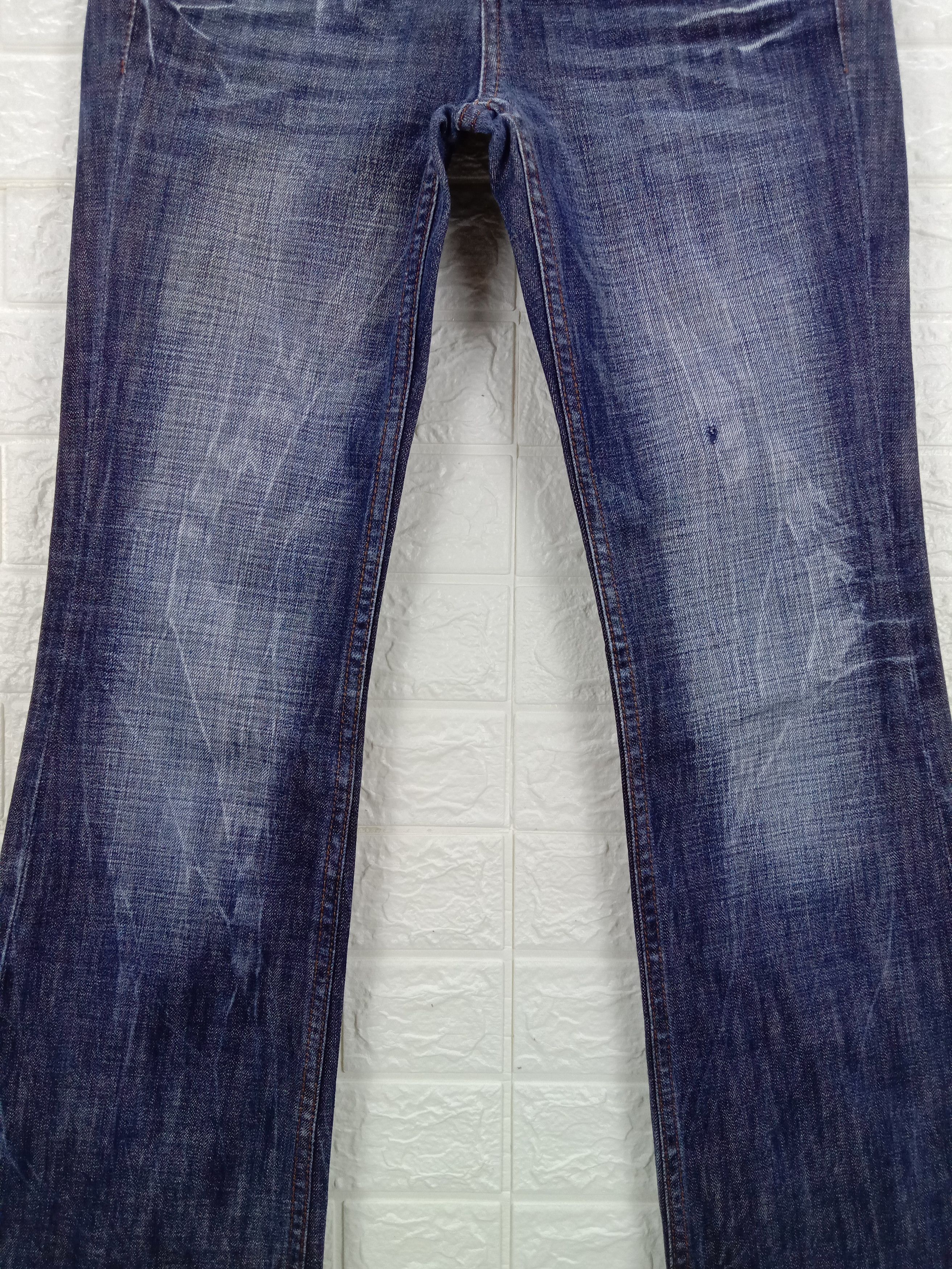 Japanese Brand Vintage Japanese Back Number Bell Bottom Flare Jeans Size 30" / US 8 / IT 44 - 3 Thumbnail