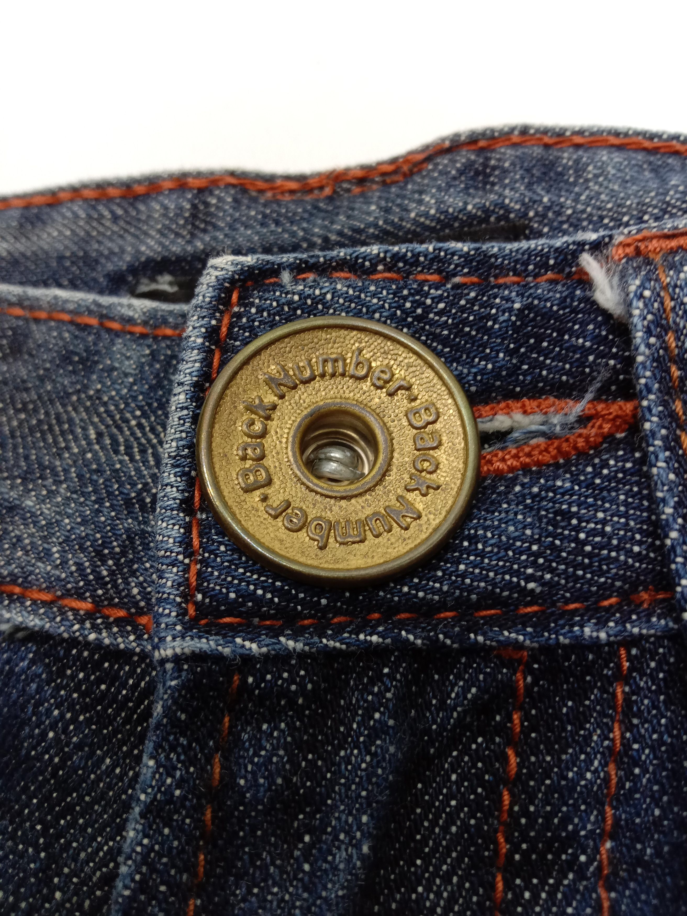 Japanese Brand Vintage Japanese Back Number Bell Bottom Flare Jeans Size 30" / US 8 / IT 44 - 10 Thumbnail
