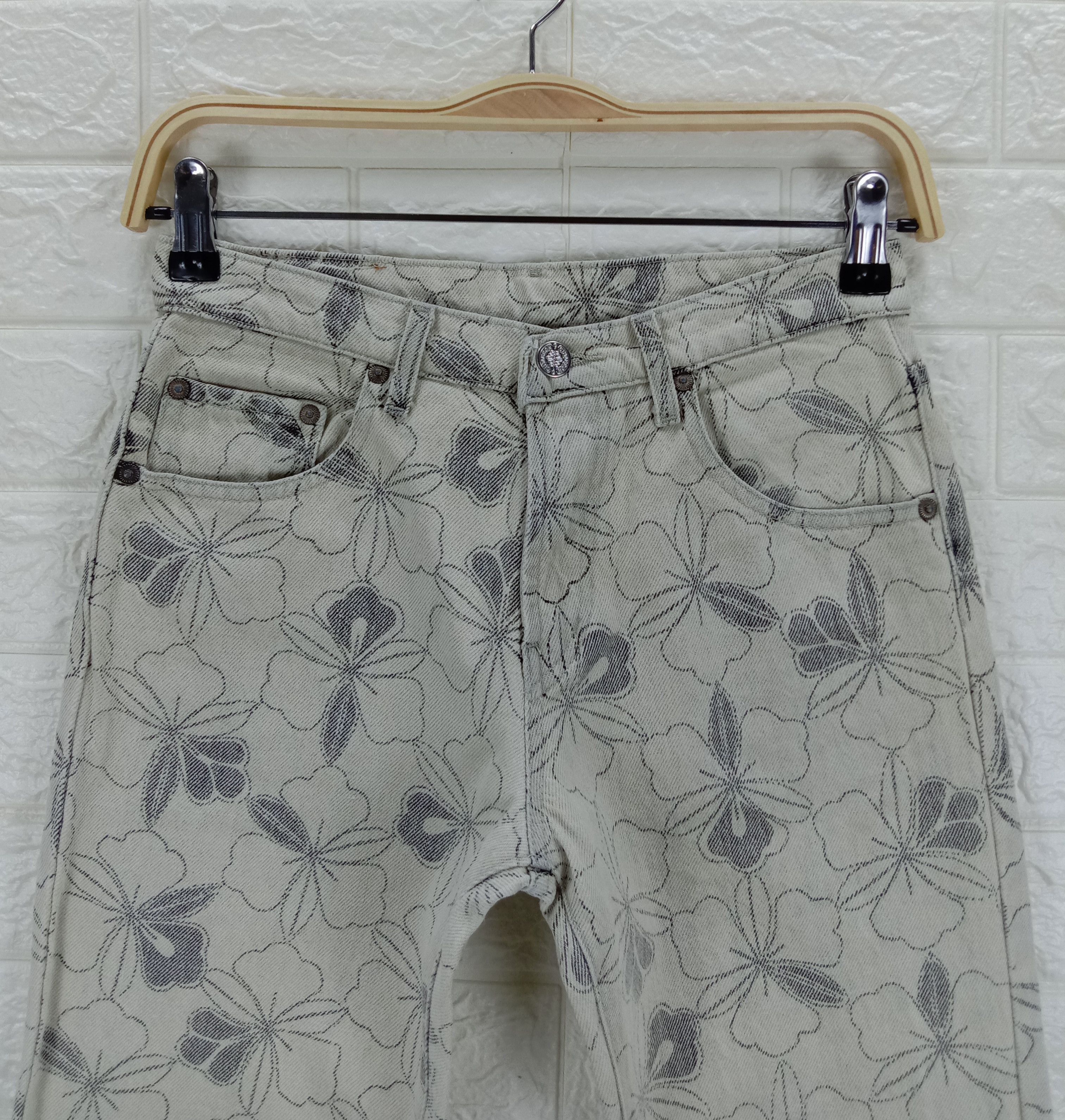 Japanese Brand Vintage Japanese Cimarron Designer Bell Bottom Flare Jeans Size 26" / US 2 / IT 38 - 2 Thumbnail