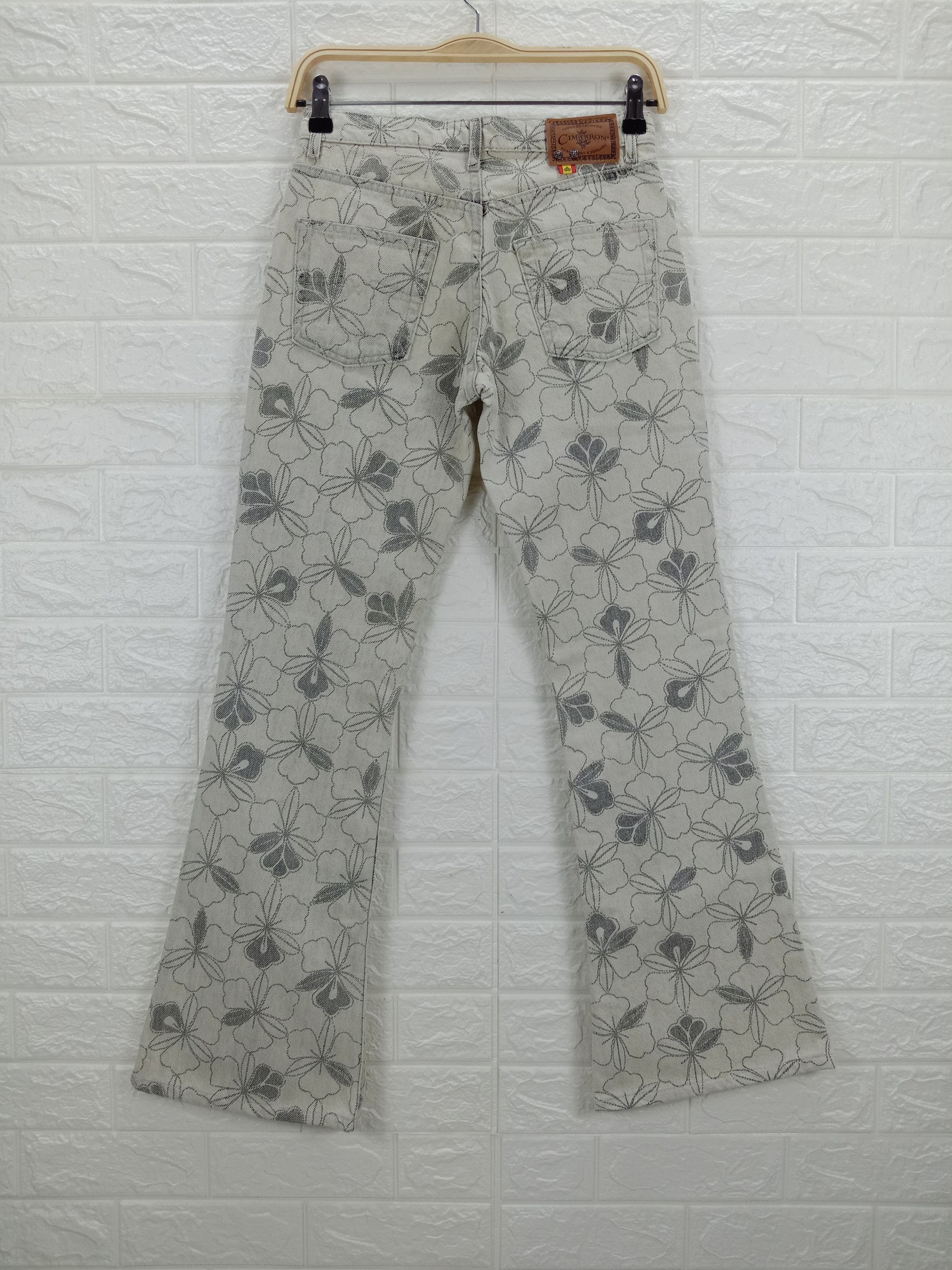 Japanese Brand Vintage Japanese Cimarron Designer Bell Bottom Flare Jeans Size 26" / US 2 / IT 38 - 5 Thumbnail