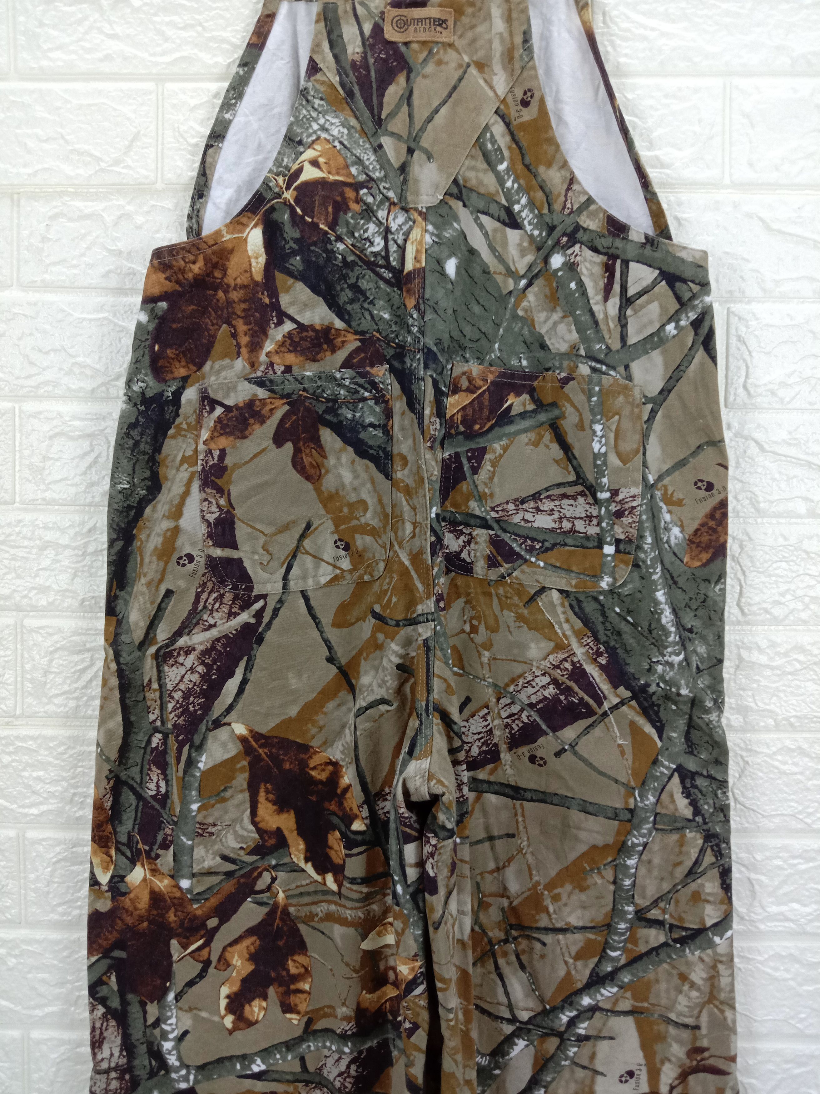 Japanese Brand Vintage Outfitters Ridge Real Tree Camo Overall Size US 30 / EU 46 - 7 Thumbnail