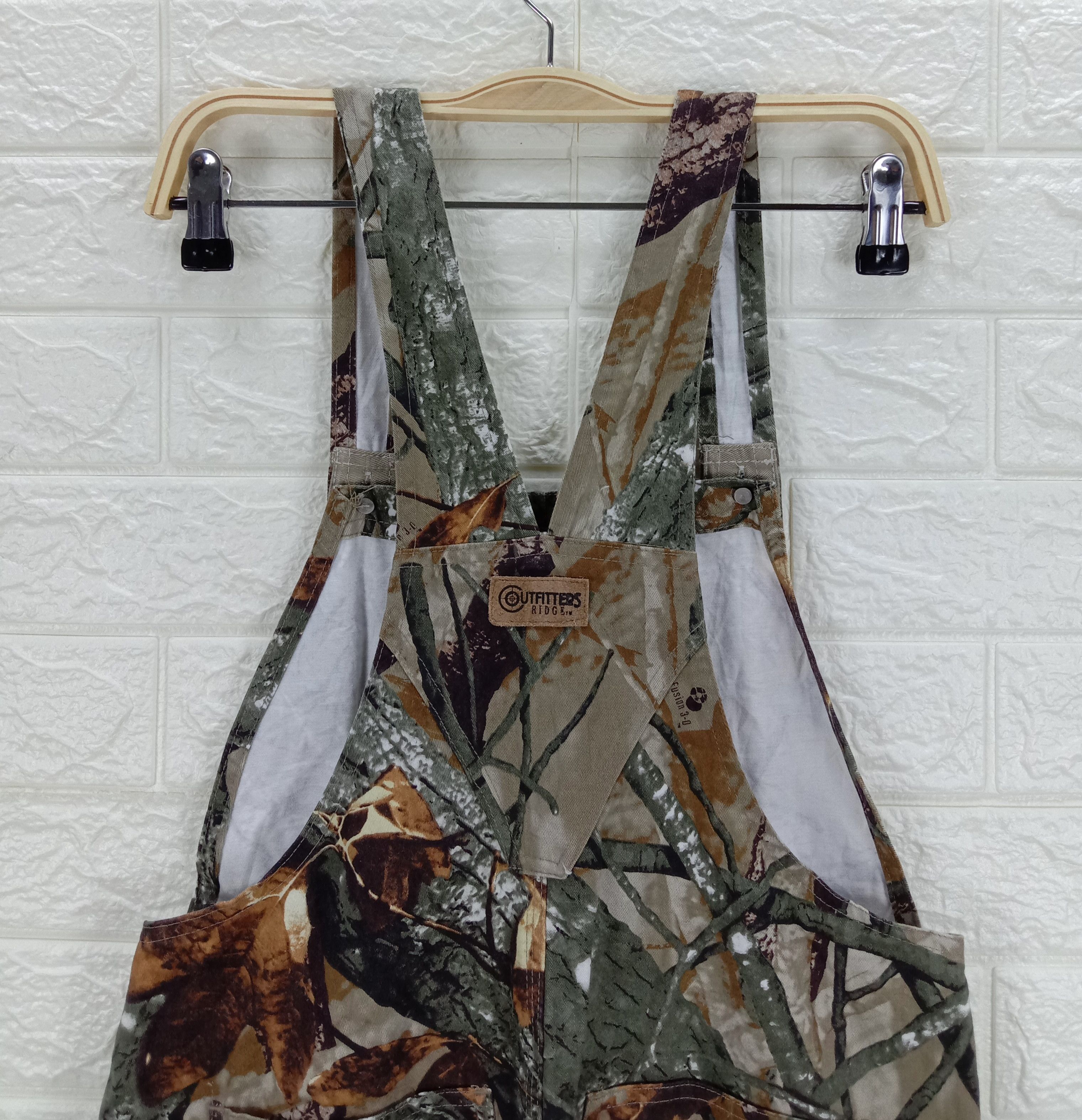 Japanese Brand Vintage Outfitters Ridge Real Tree Camo Overall Size US 30 / EU 46 - 6 Thumbnail