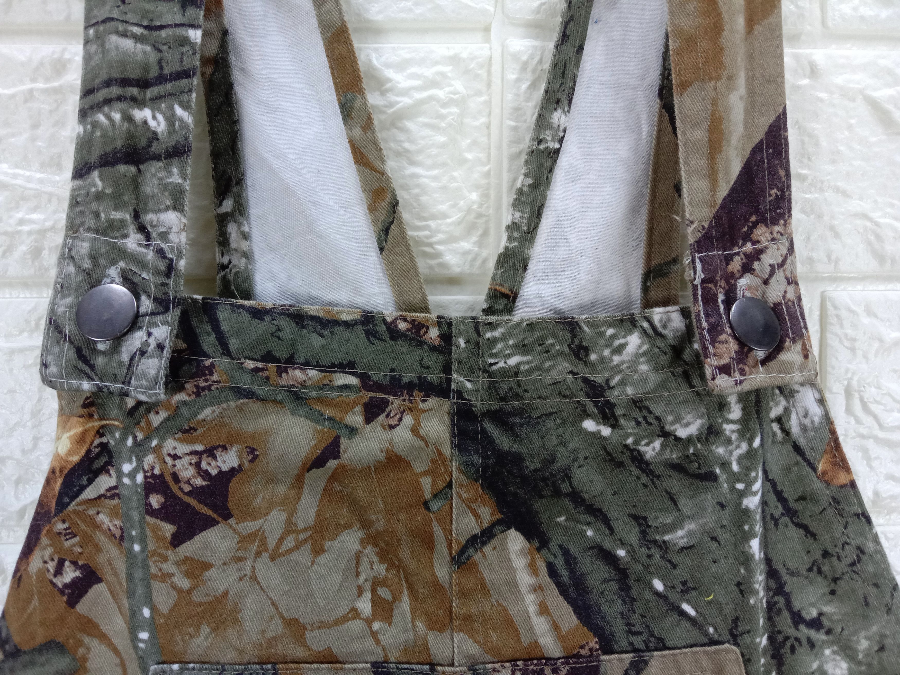 Japanese Brand Vintage Outfitters Ridge Real Tree Camo Overall Size US 30 / EU 46 - 10 Thumbnail