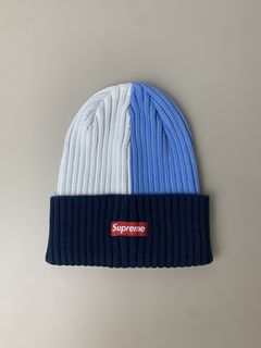 Supreme Overdyed Beanie White | Grailed