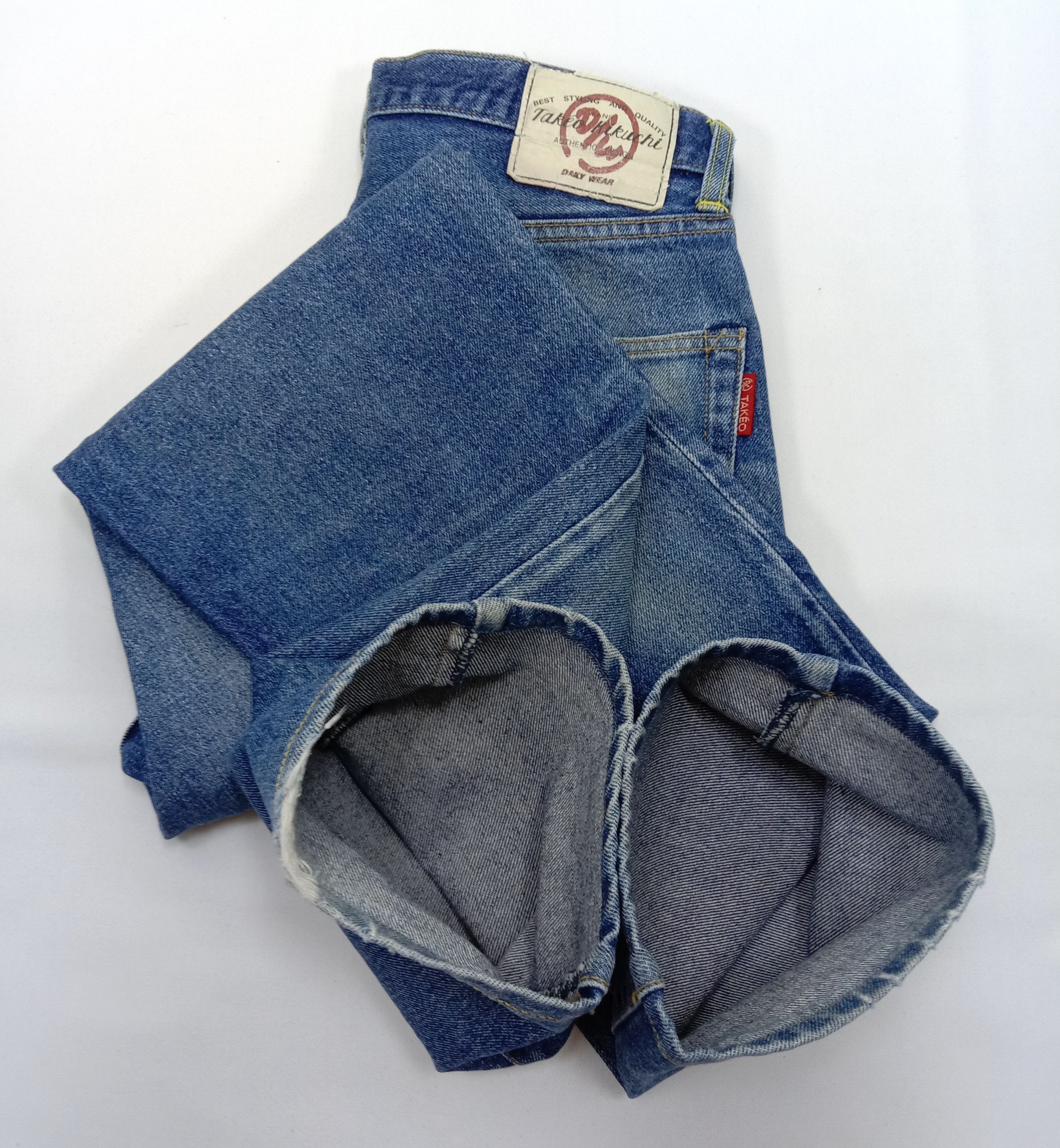 Takeo Kikuchi Vintage Takeo Kikuchi Blue Jeans Distressed Denim Size US 30 / EU 46 - 17 Thumbnail
