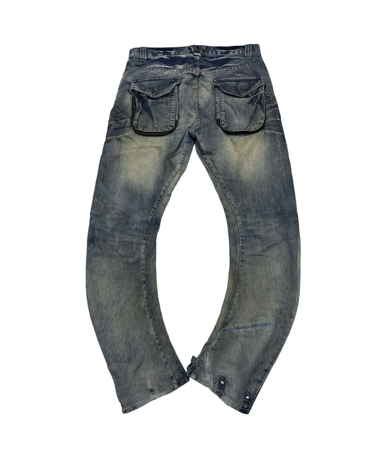 PPFM PPFM Denim Pant Curve Design Rare Design Size US 34 / EU 50 - 2 Thumbnail