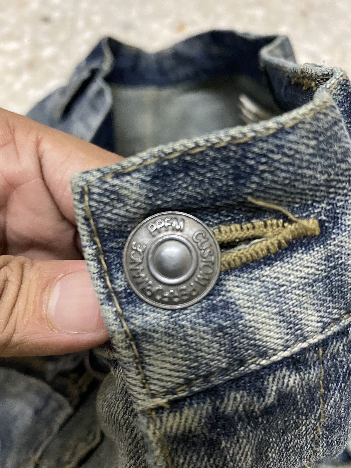 PPFM PPFM Denim Pant Curve Design Rare Design Size US 34 / EU 50 - 6 Thumbnail