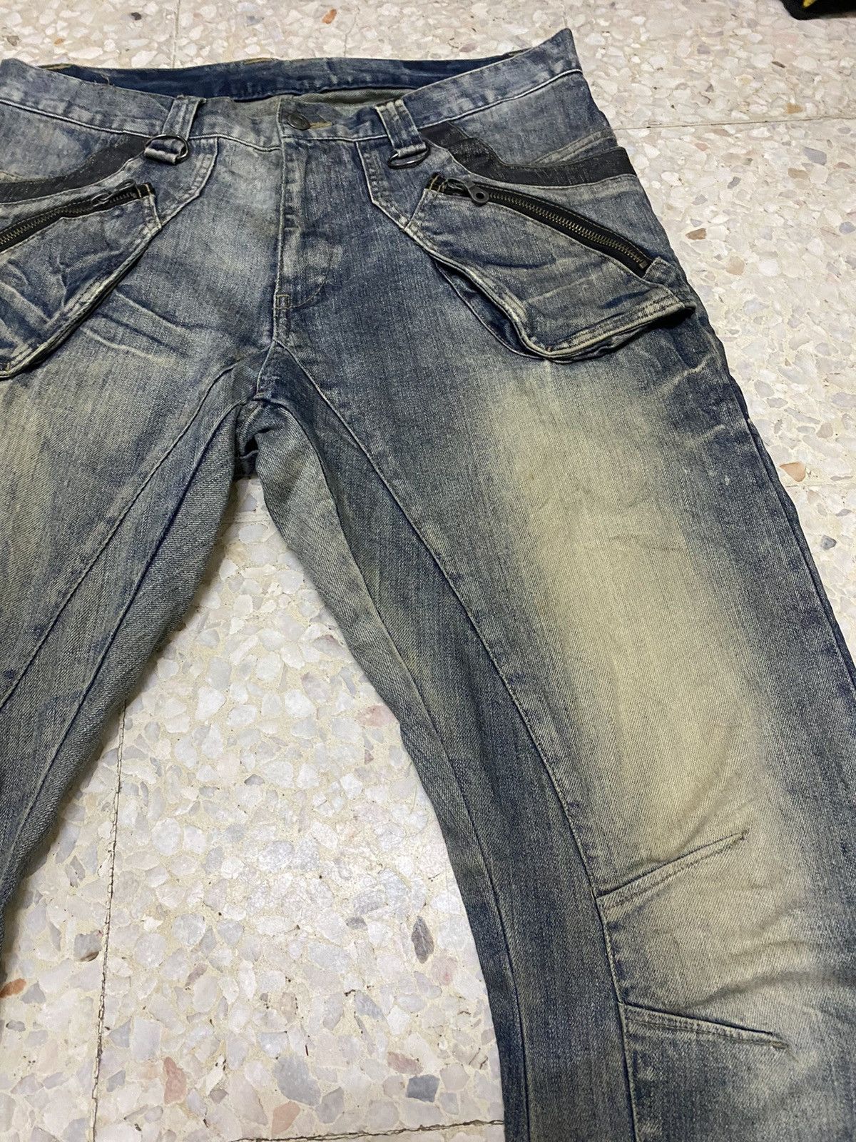 PPFM PPFM Denim Pant Curve Design Rare Design Size US 34 / EU 50 - 4 Thumbnail