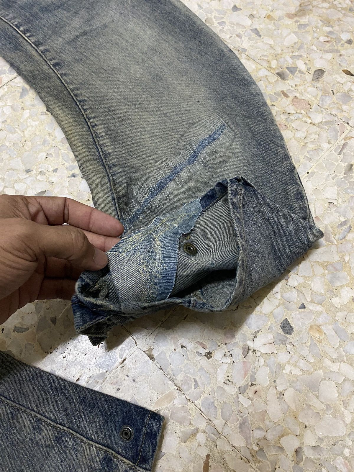 PPFM PPFM Denim Pant Curve Design Rare Design Size US 34 / EU 50 - 9 Thumbnail