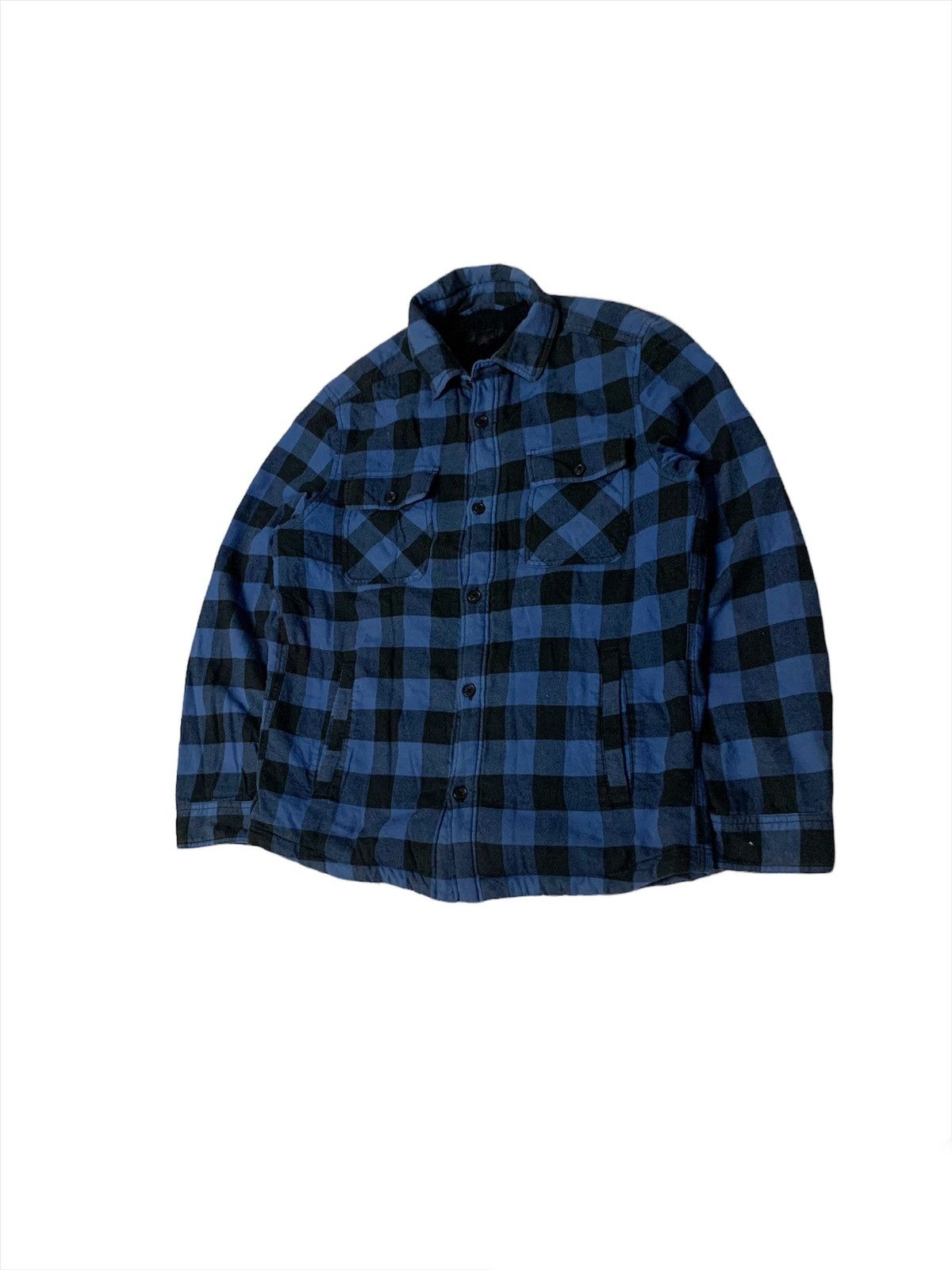 Japanese Brand × Uniqlo Uniqlo Check Jacket Faux Fur Inside Size US M / EU 48-50 / 2 - 4 Thumbnail