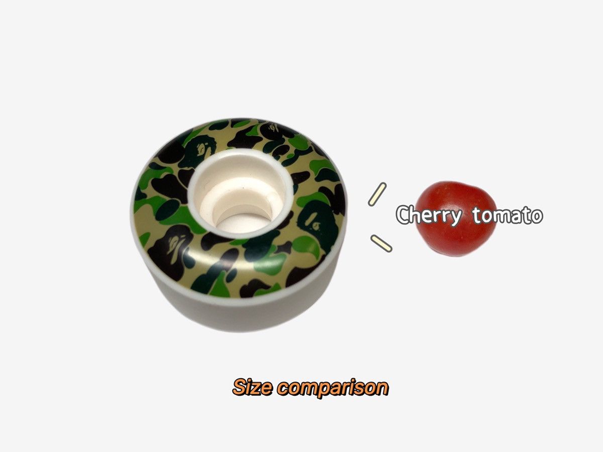 Bape BAPE ABC Camo Wheel Keychain Green Size ONE SIZE - 6 Thumbnail