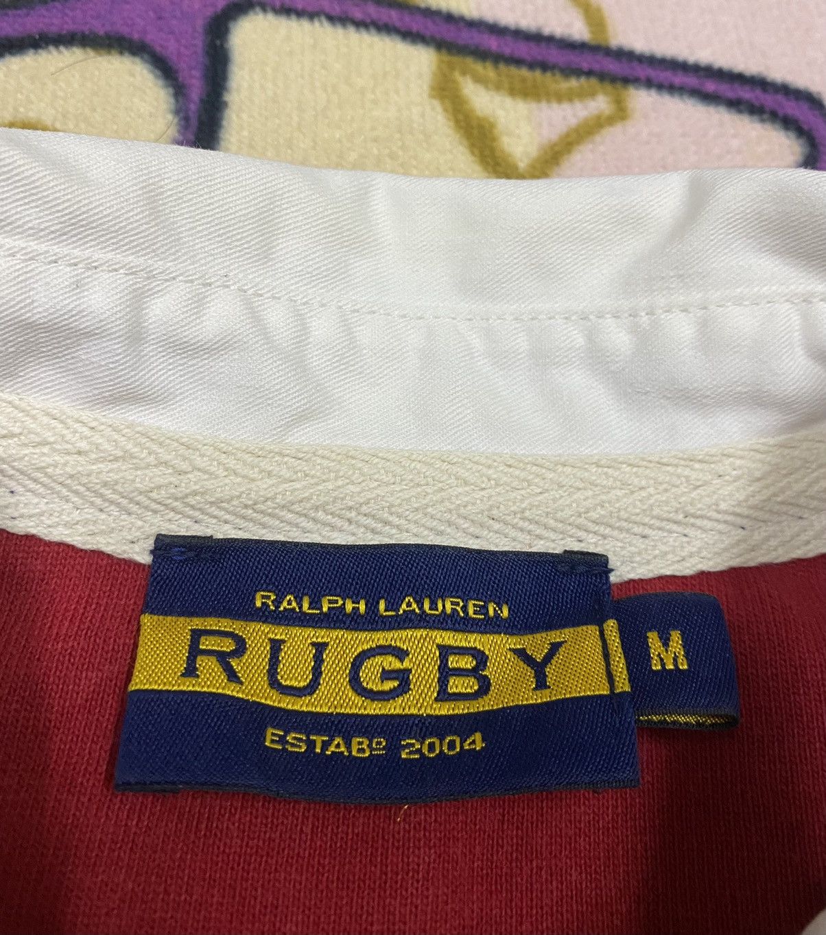 RALPH LAUREN RUGBY Polo Shirt x Rare
