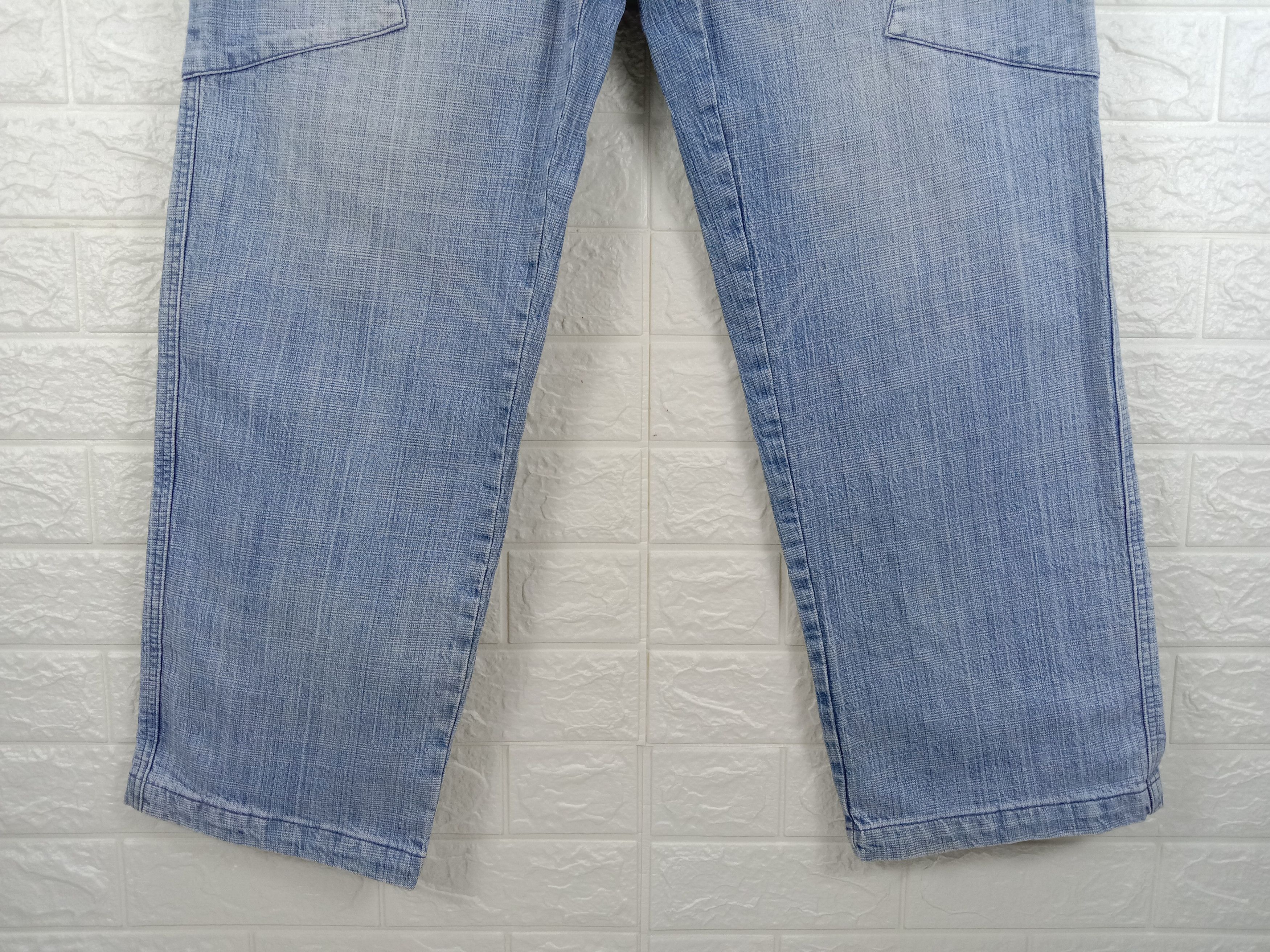 Japanese Brand Vintage Japanese Wild Channel Multi Pocket Baggy Jeans Size US 32 / EU 48 - 4 Thumbnail