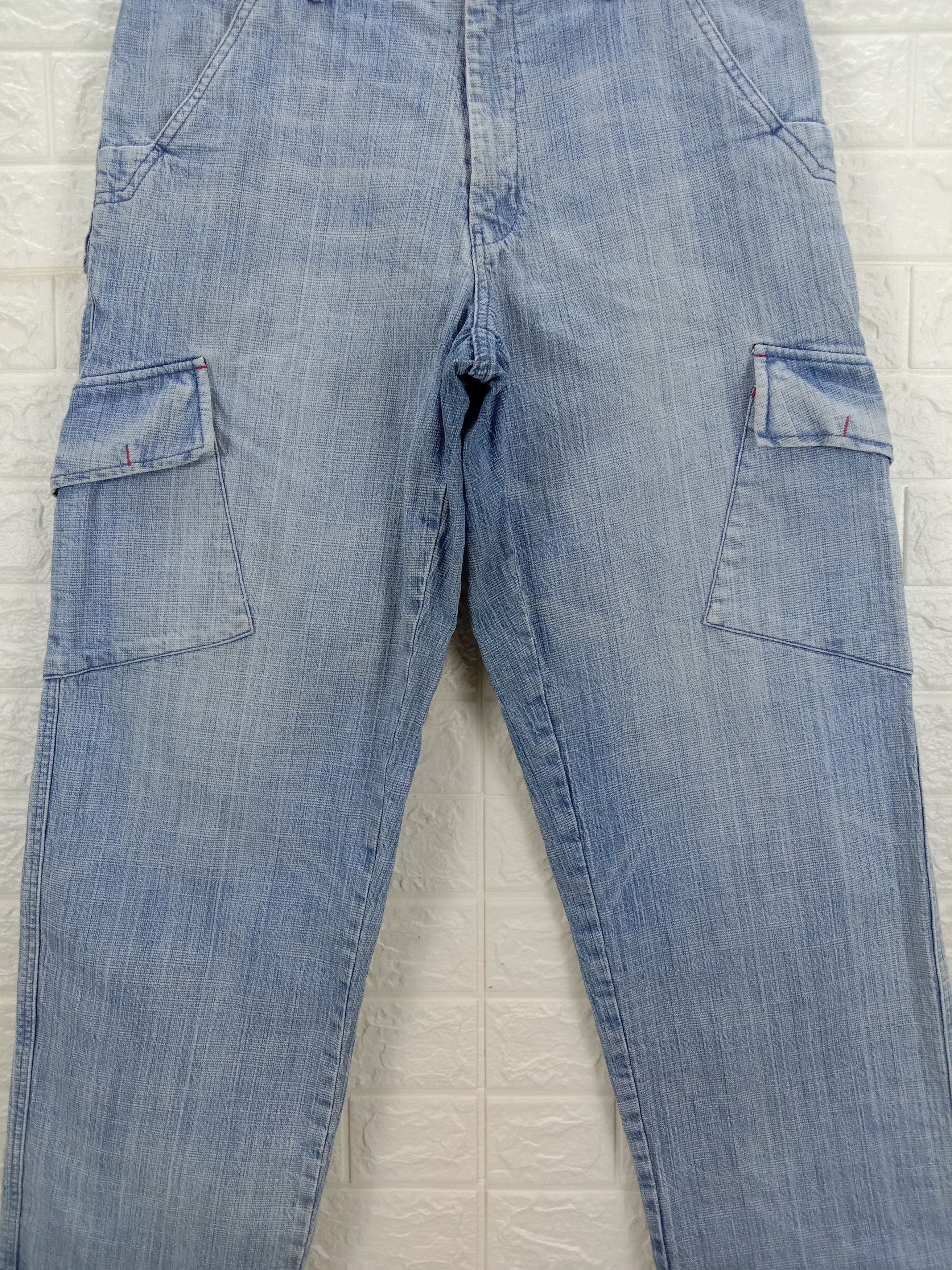 Japanese Brand Vintage Japanese Wild Channel Multi Pocket Baggy Jeans Size US 32 / EU 48 - 3 Thumbnail