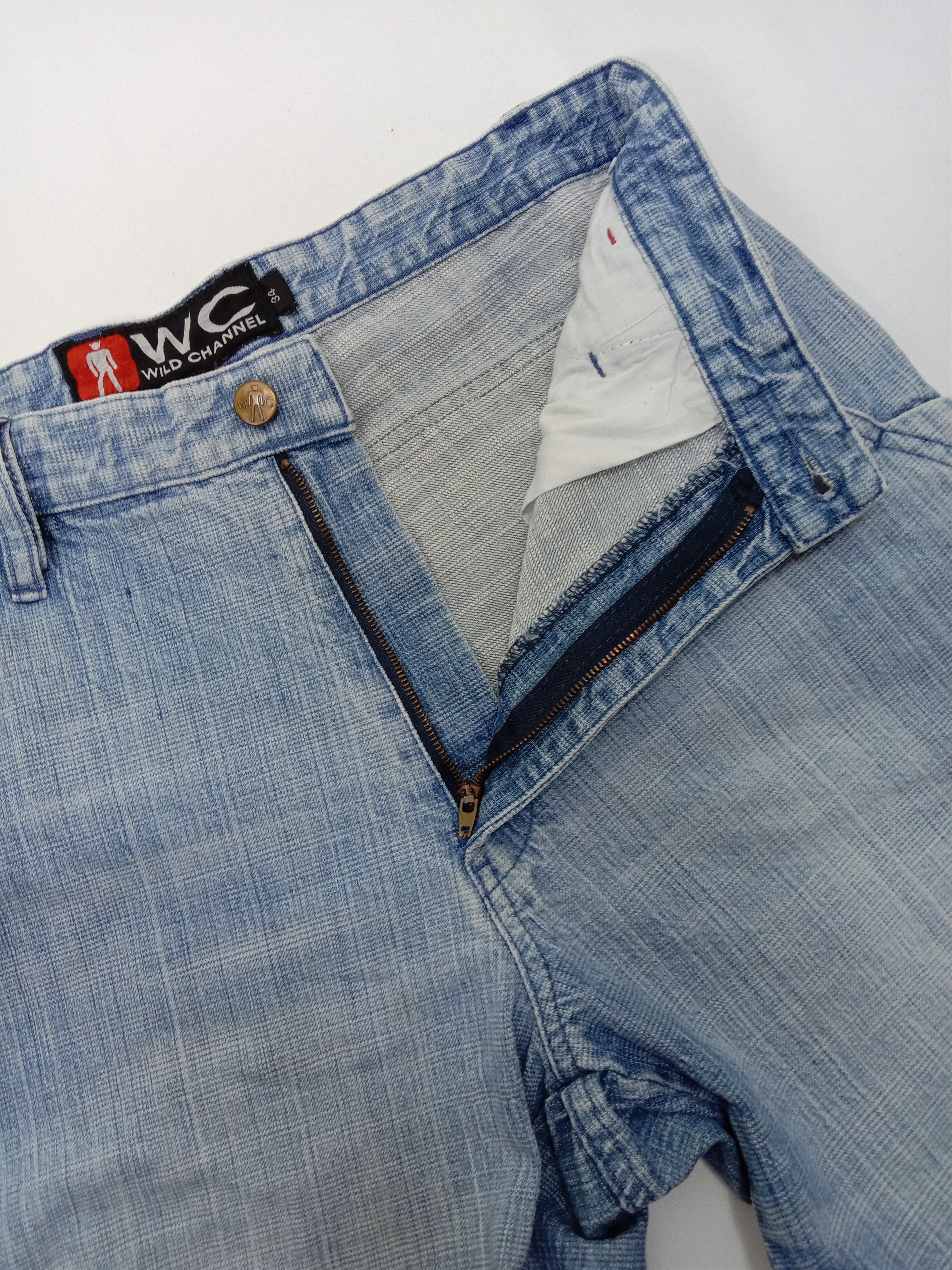 Japanese Brand Vintage Japanese Wild Channel Multi Pocket Baggy Jeans Size US 32 / EU 48 - 11 Thumbnail