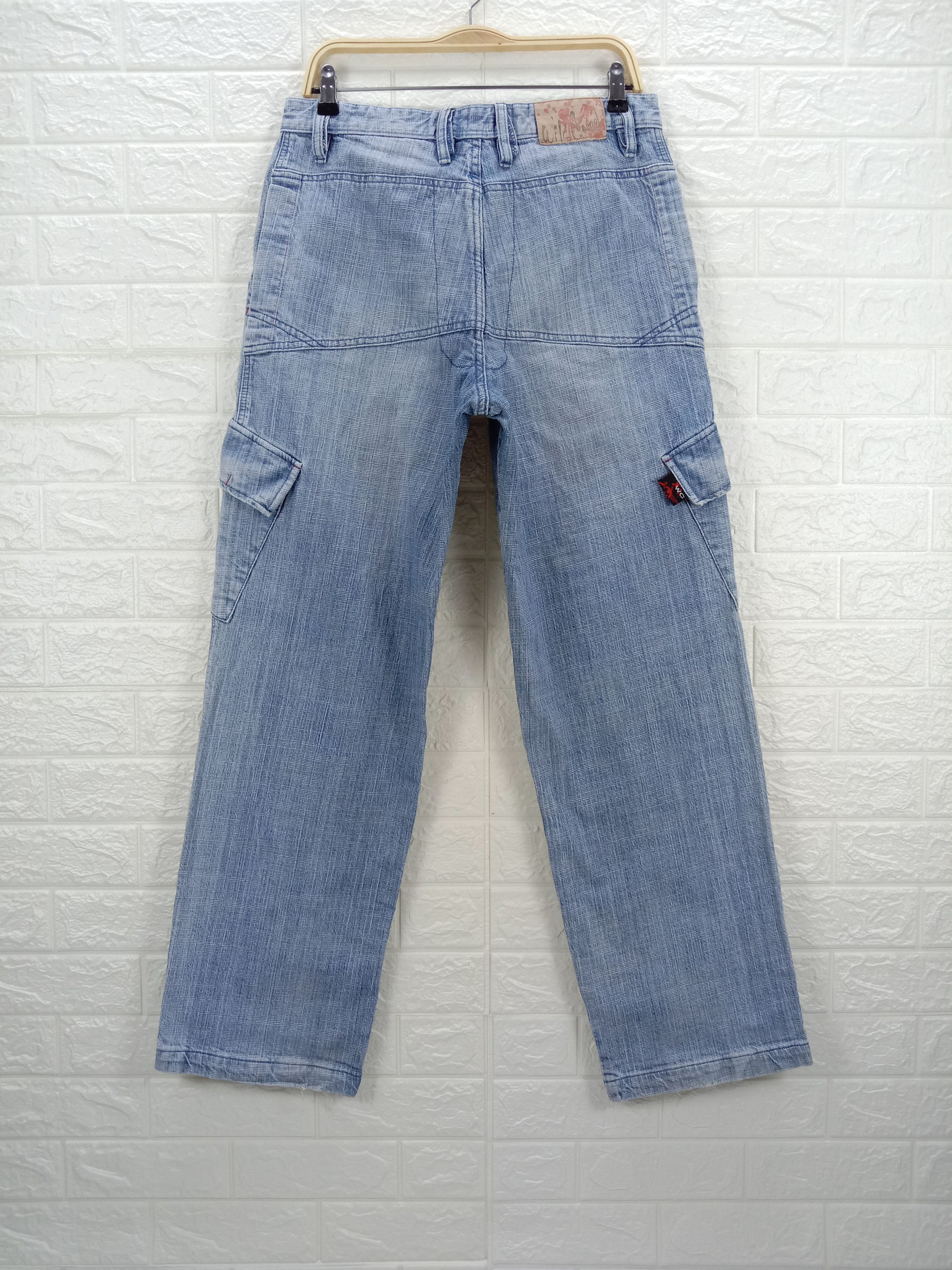 Japanese Brand Vintage Japanese Wild Channel Multi Pocket Baggy Jeans Size US 32 / EU 48 - 5 Thumbnail
