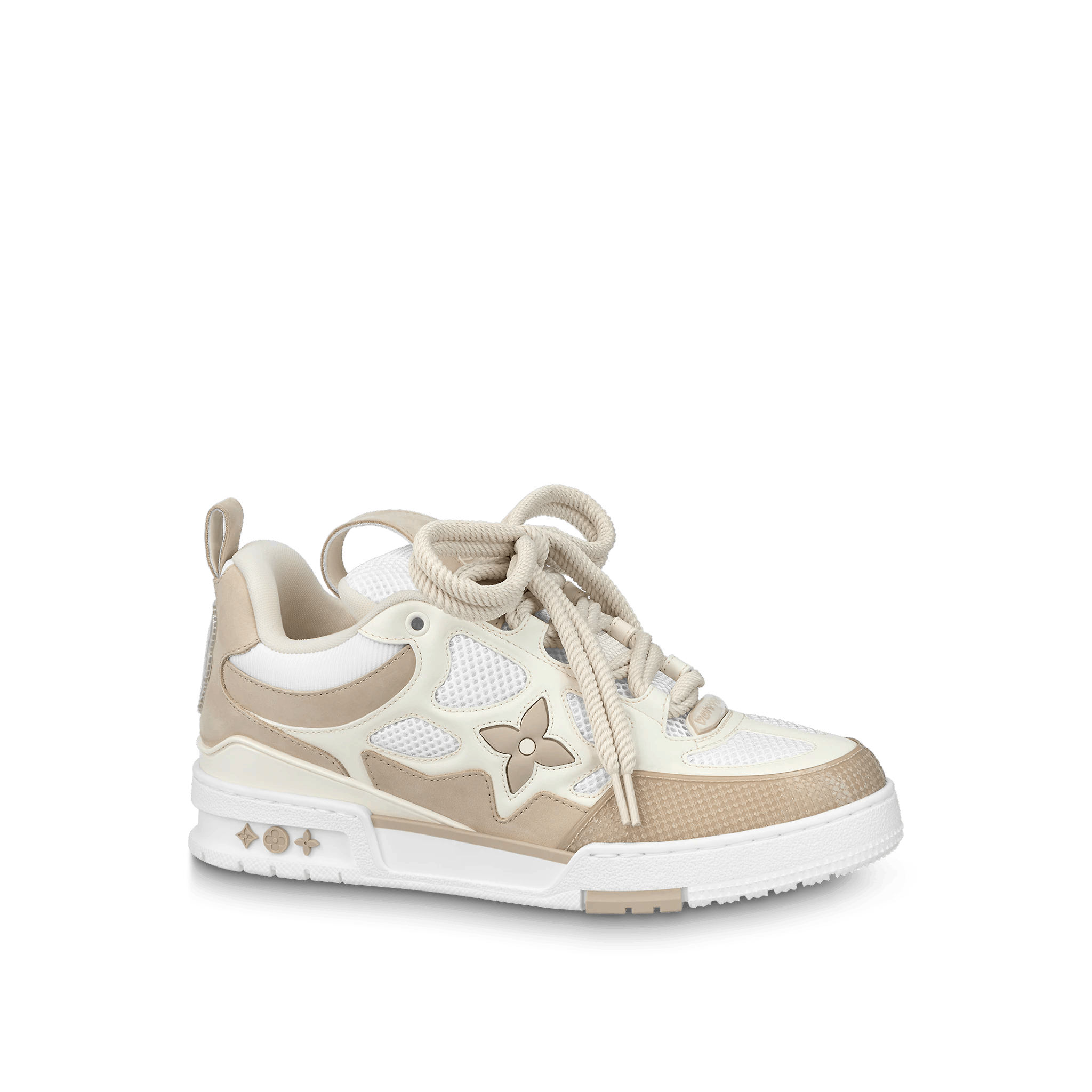 image of Louis Vuitton Fw 2022 Skate Sneakers in Beige, Men's (Size 9)