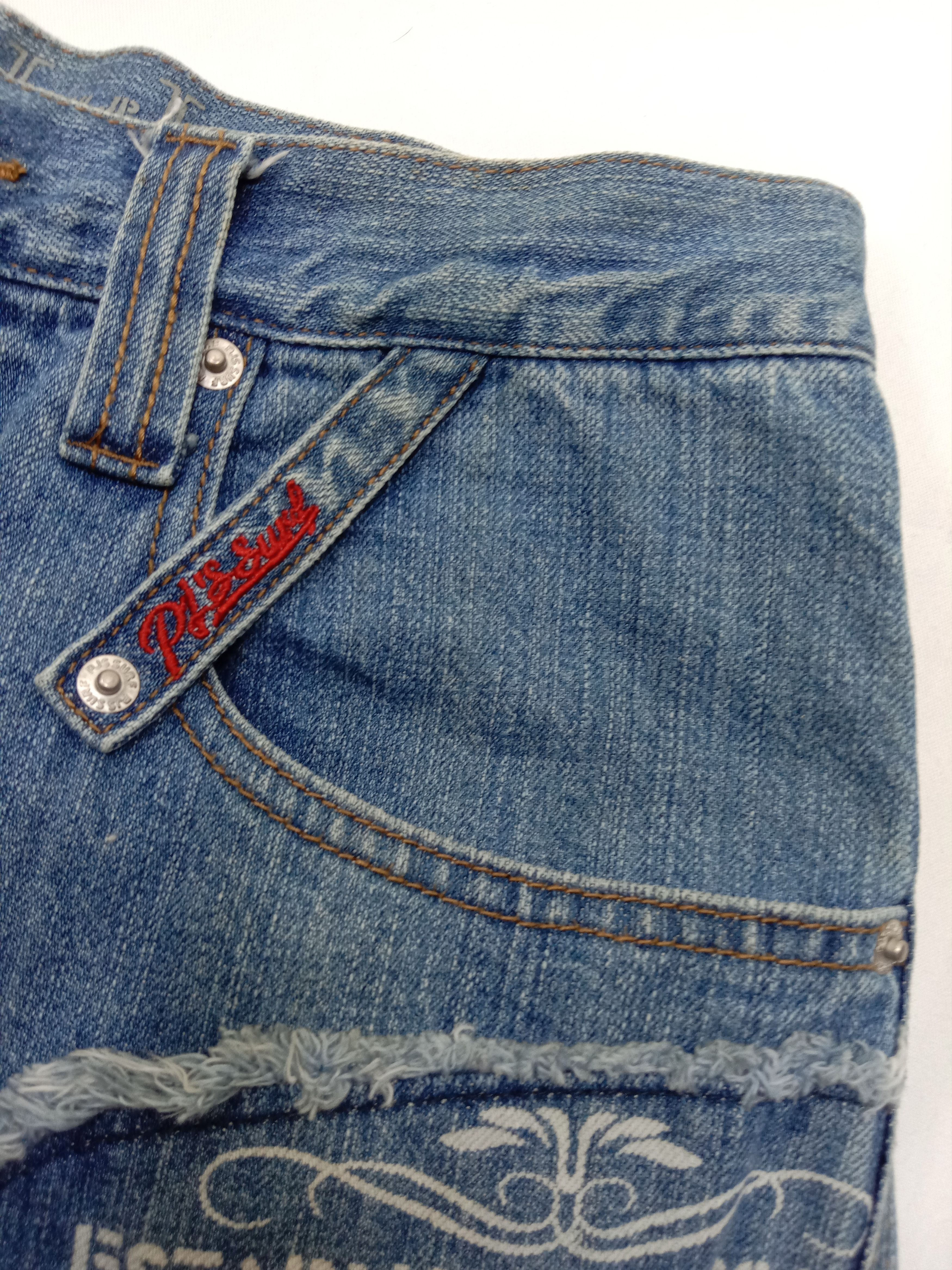 Japanese Brand Baggy Jeans PJ's Surf Wide Mutipocket Cargo Denim Size US 30 / EU 46 - 13 Thumbnail