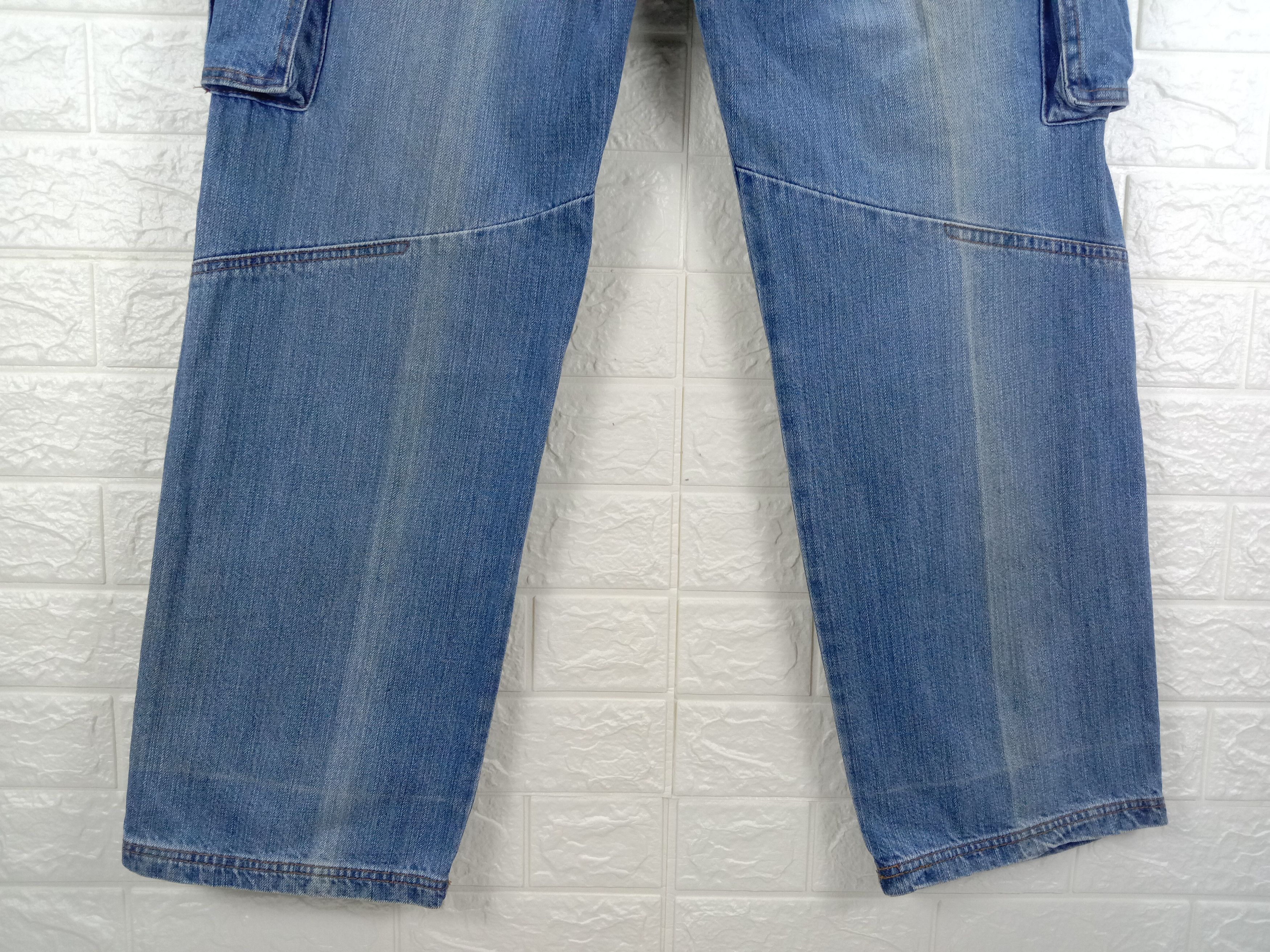 Japanese Brand Baggy Jeans PJ's Surf Wide Mutipocket Cargo Denim Size US 30 / EU 46 - 8 Thumbnail