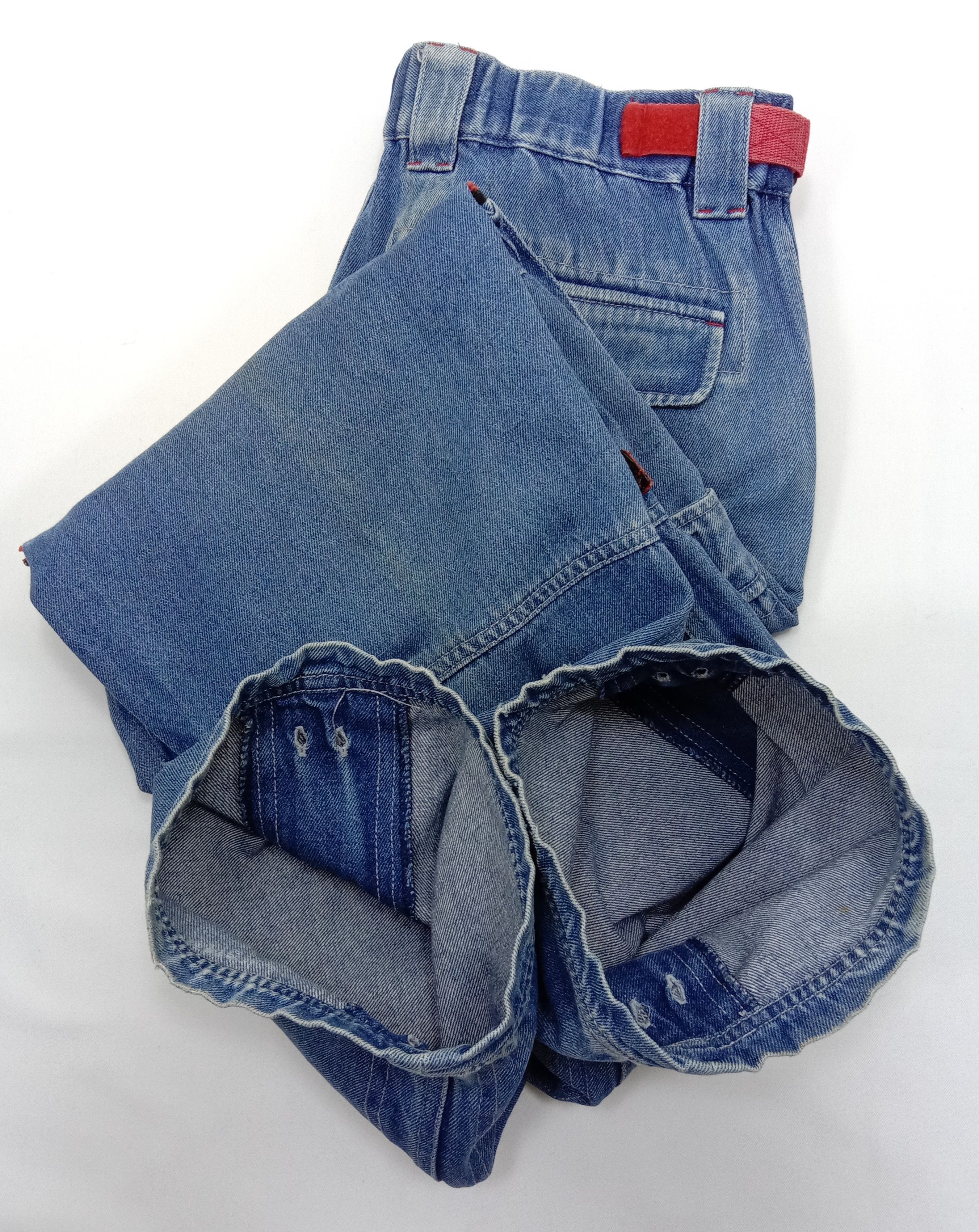 Japanese Brand Vintage Japanese Wide Multi Pocket Cargo Baggy Jeans Size US 32 / EU 48 - 12 Thumbnail