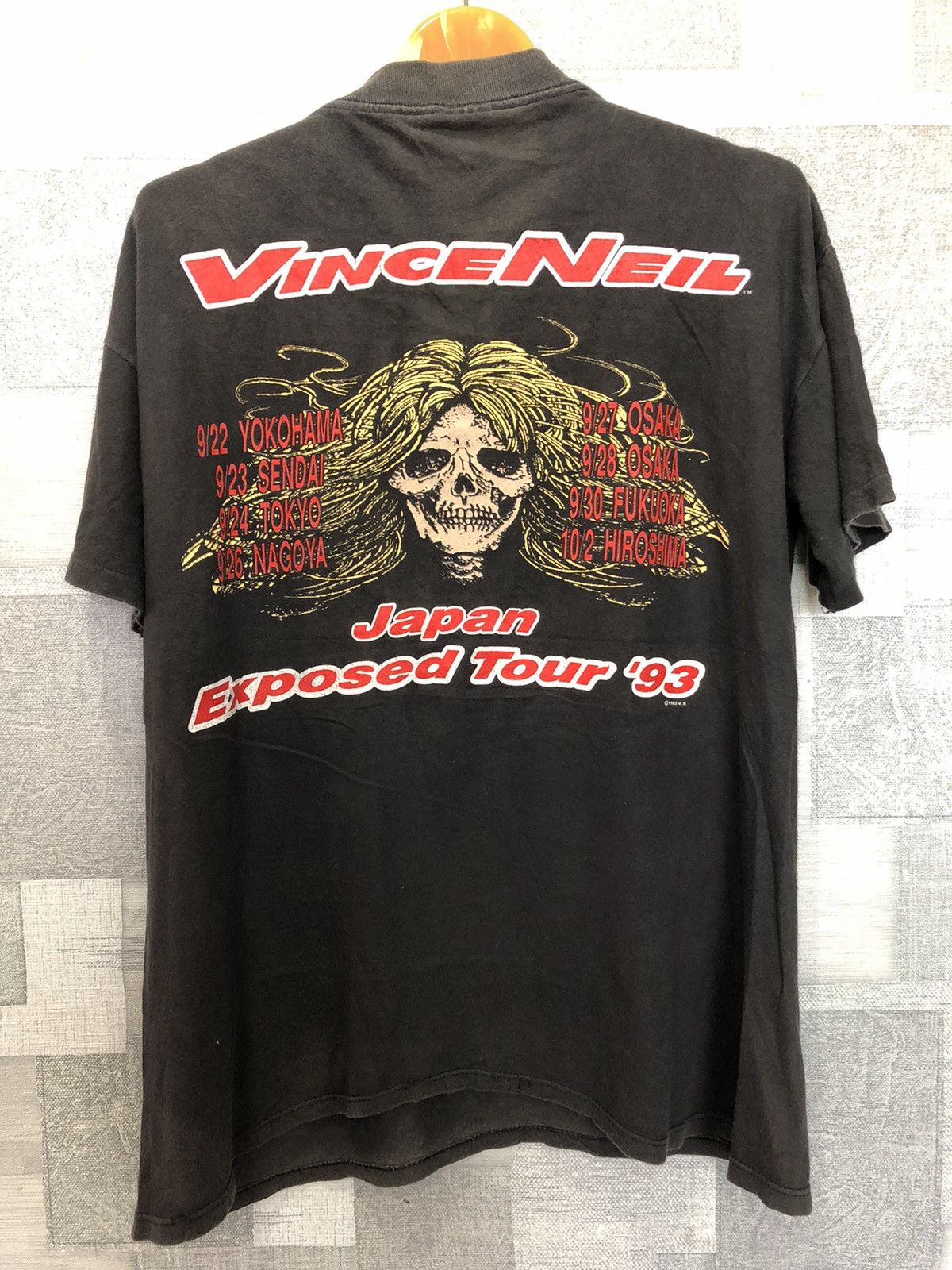 Vintage Vintage 90s Vince Neil JAPAN TOUR Size US L / EU 52-54 / 3 - 4 Thumbnail