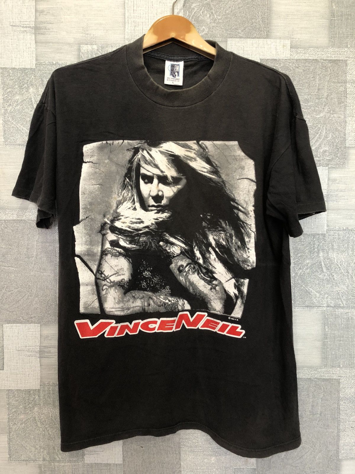 Vintage Vintage 90s Vince Neil JAPAN TOUR Size US L / EU 52-54 / 3 - 1 Thumbnail