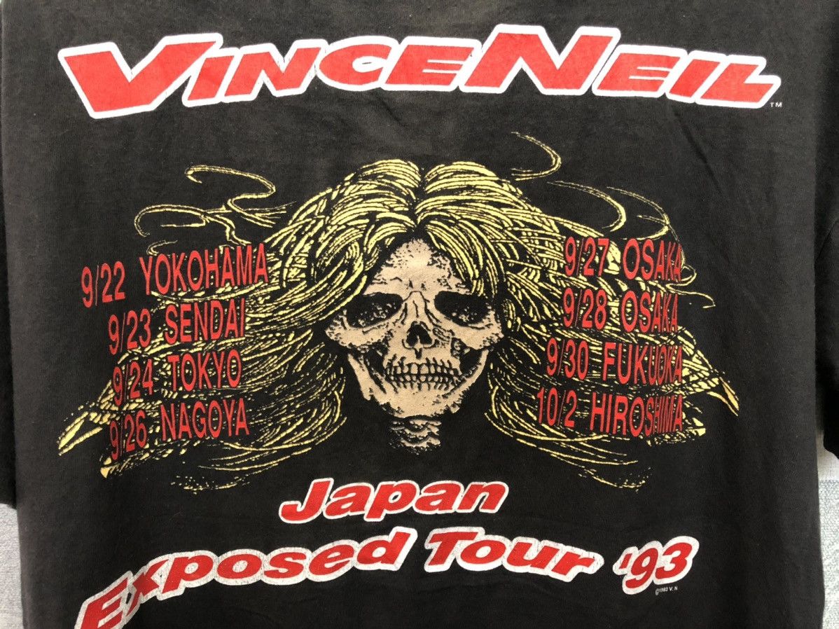 Vintage Vintage 90s Vince Neil JAPAN TOUR Size US L / EU 52-54 / 3 - 5 Thumbnail
