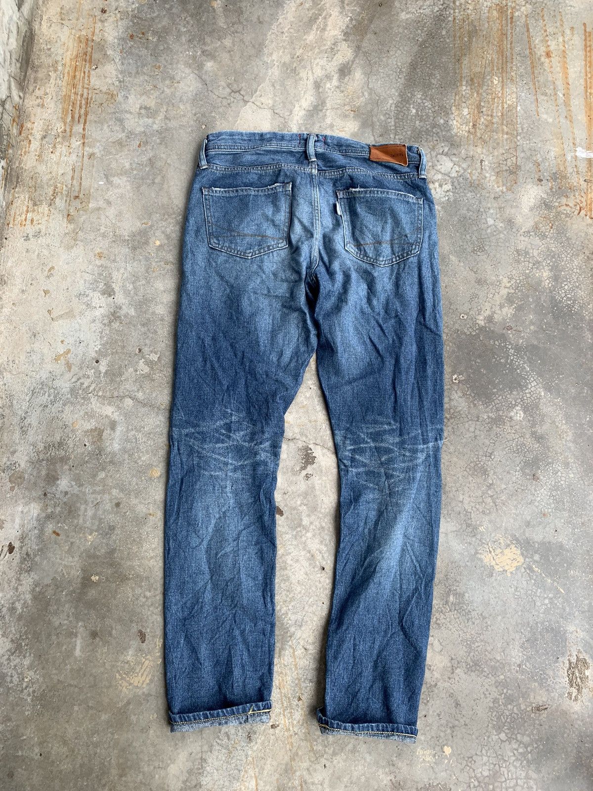 Edwin MadeInjapan Edwin Distressed Selvedge Slim Fit Denim Pant Size US 32 / EU 48 - 7 Thumbnail