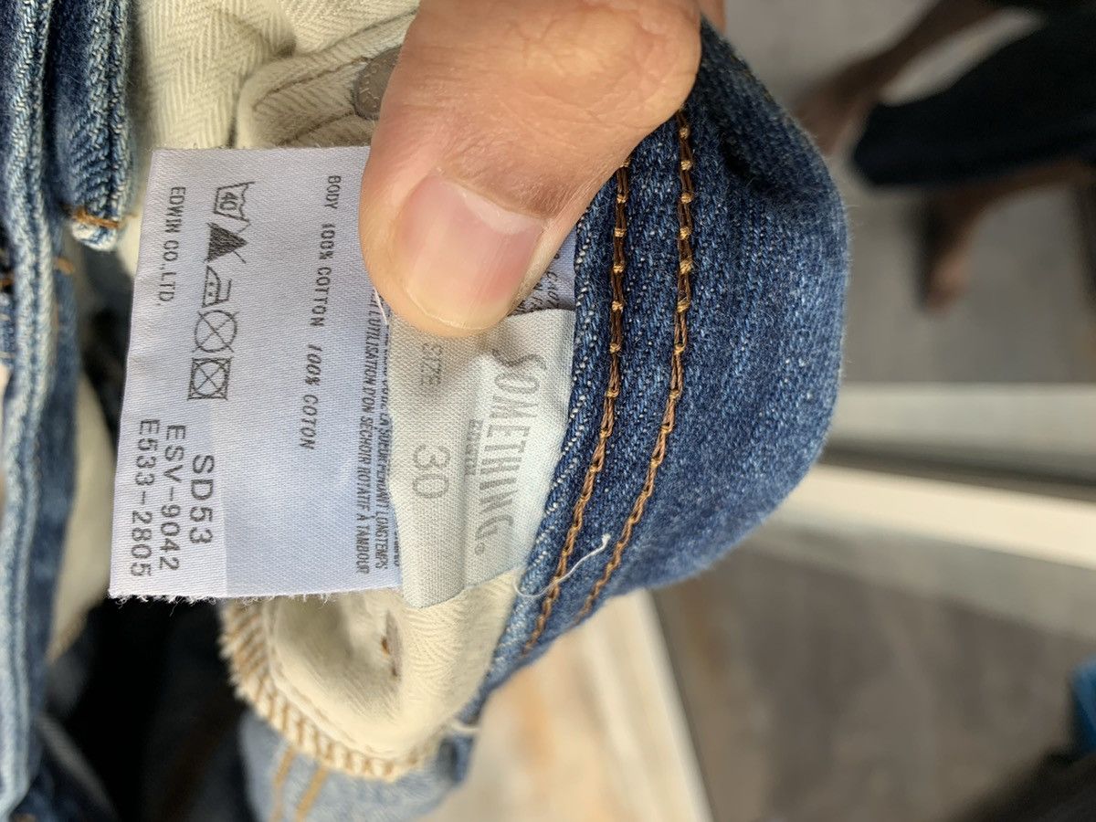 Edwin MadeInjapan Edwin Distressed Selvedge Slim Fit Denim Pant Size US 32 / EU 48 - 9 Thumbnail