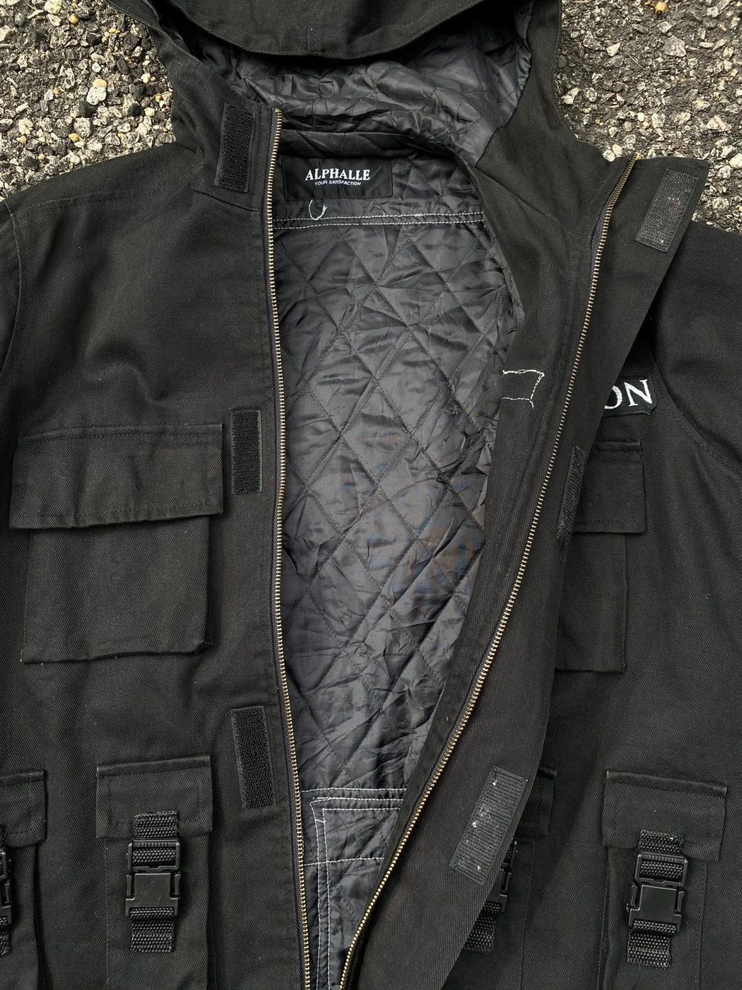 Alpha Industries × Designer × Japanese Brand joy division zip coat hoodie jacket - not leather shirt Size US L / EU 52-54 / 3 - 9 Thumbnail