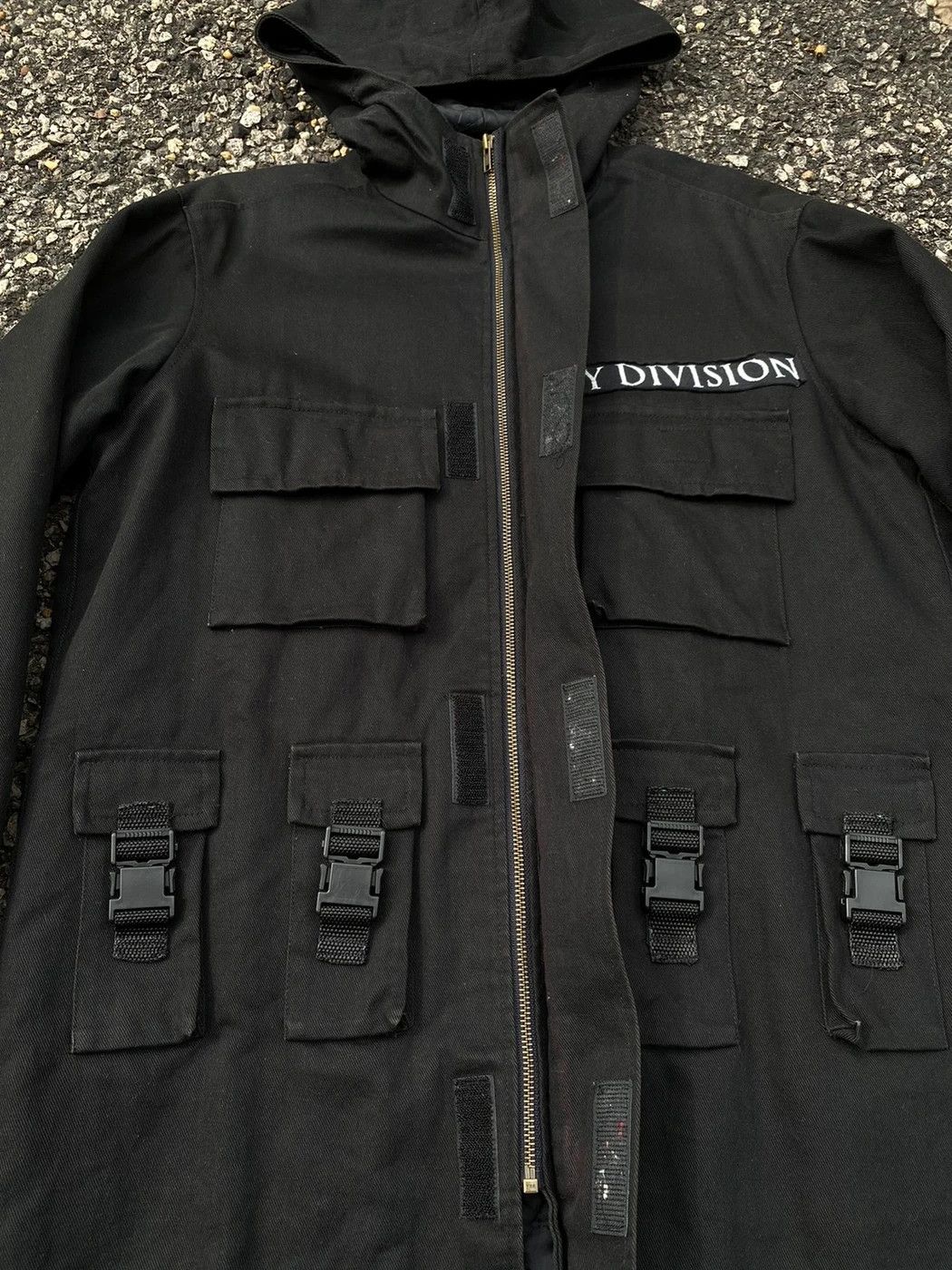 Alpha Industries × Designer × Japanese Brand joy division zip coat hoodie jacket - not leather shirt Size US L / EU 52-54 / 3 - 7 Thumbnail